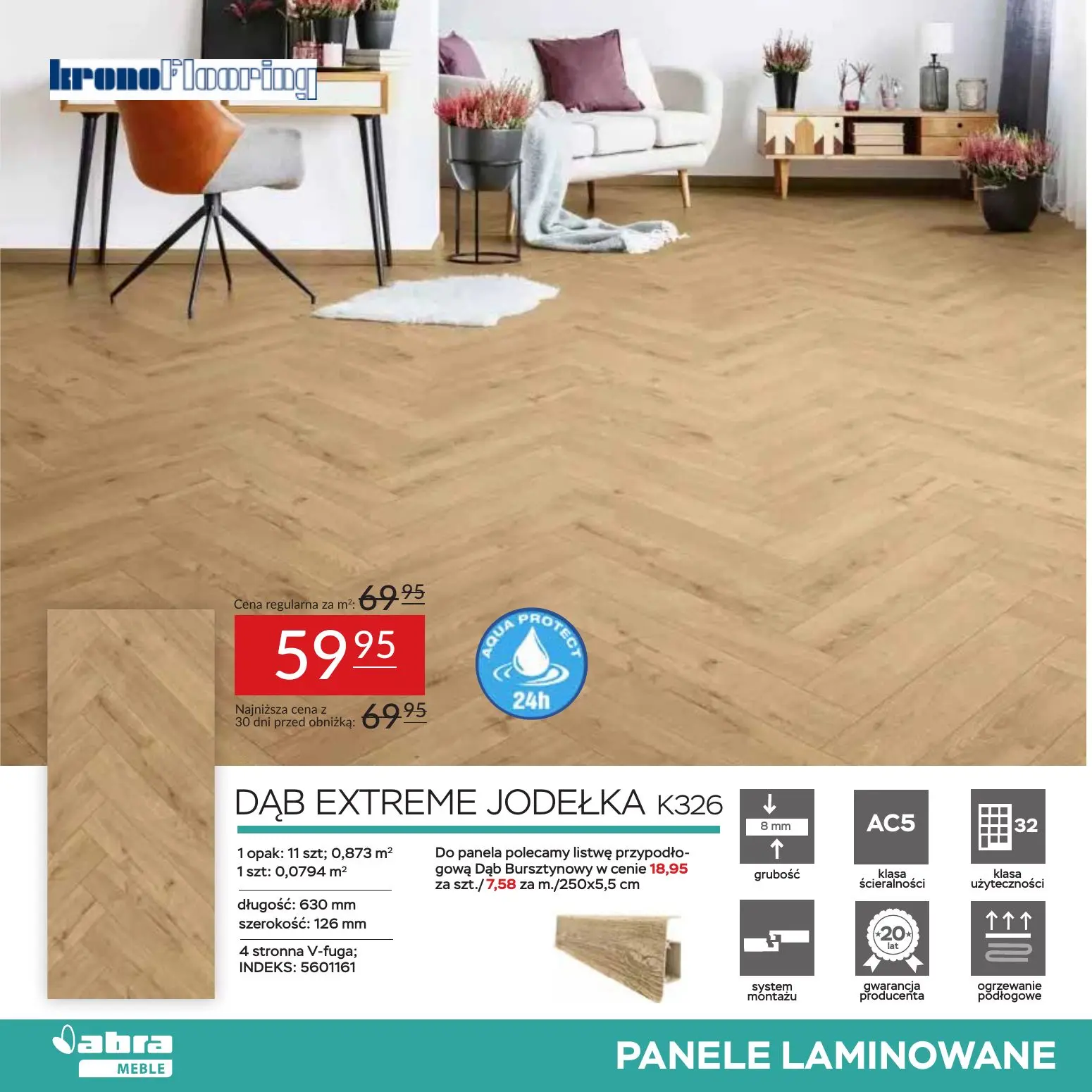 gazetka promocyjna abra meble Panele - okazje leżą u stóp - Strona 8