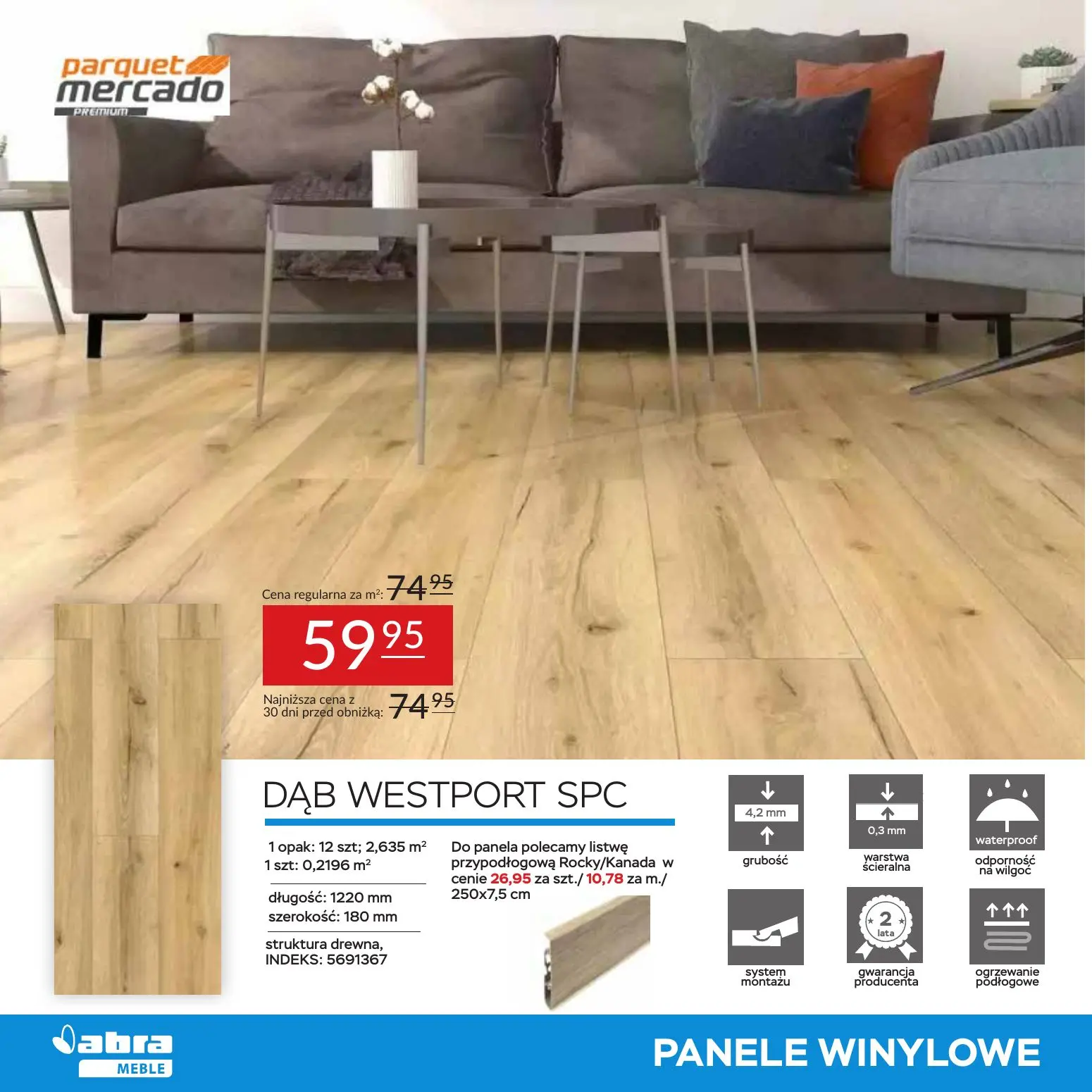 gazetka promocyjna abra meble Panele - okazje leżą u stóp - Strona 10