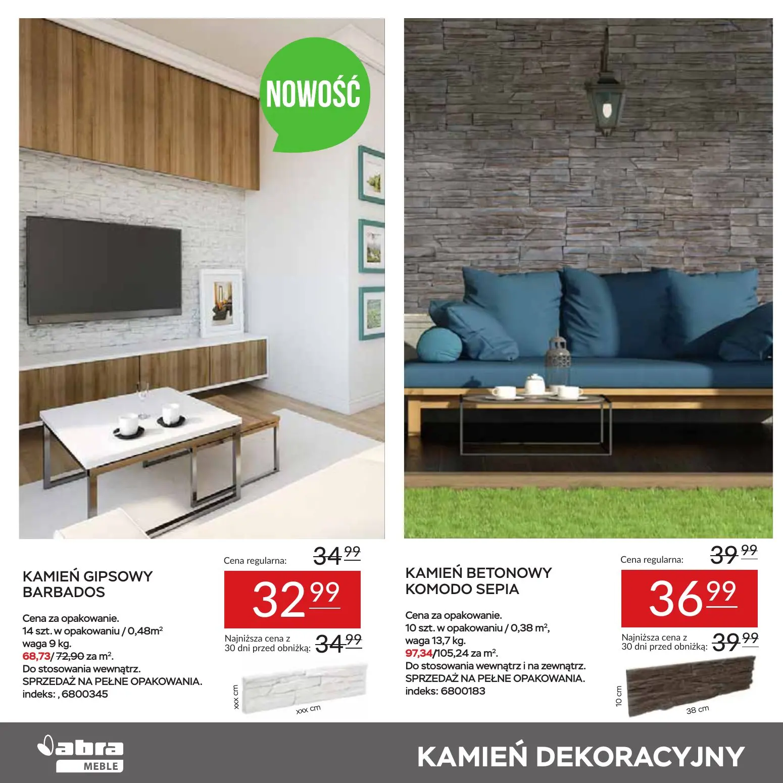 gazetka promocyjna abra meble Panele - okazje leżą u stóp - Strona 16