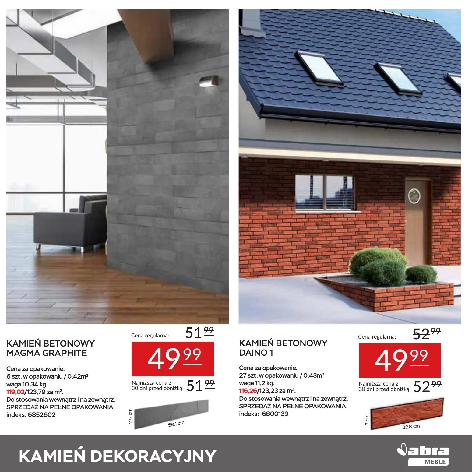 gazetka promocyjna abra meble Panele - okazje leżą u stóp - Strona 19