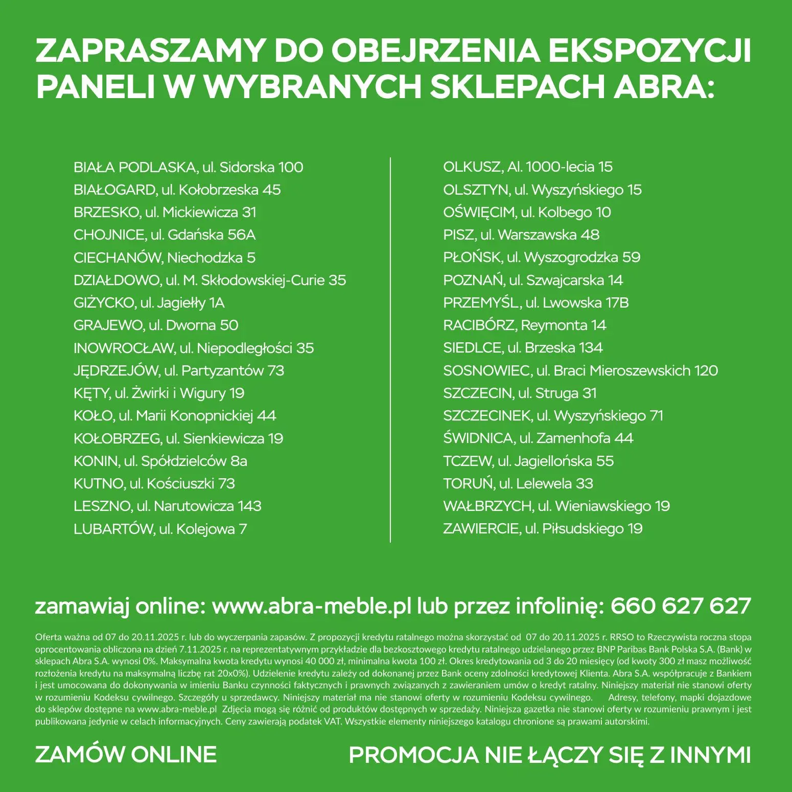 gazetka promocyjna abra meble Panele - okazje leżą u stóp - Strona 20