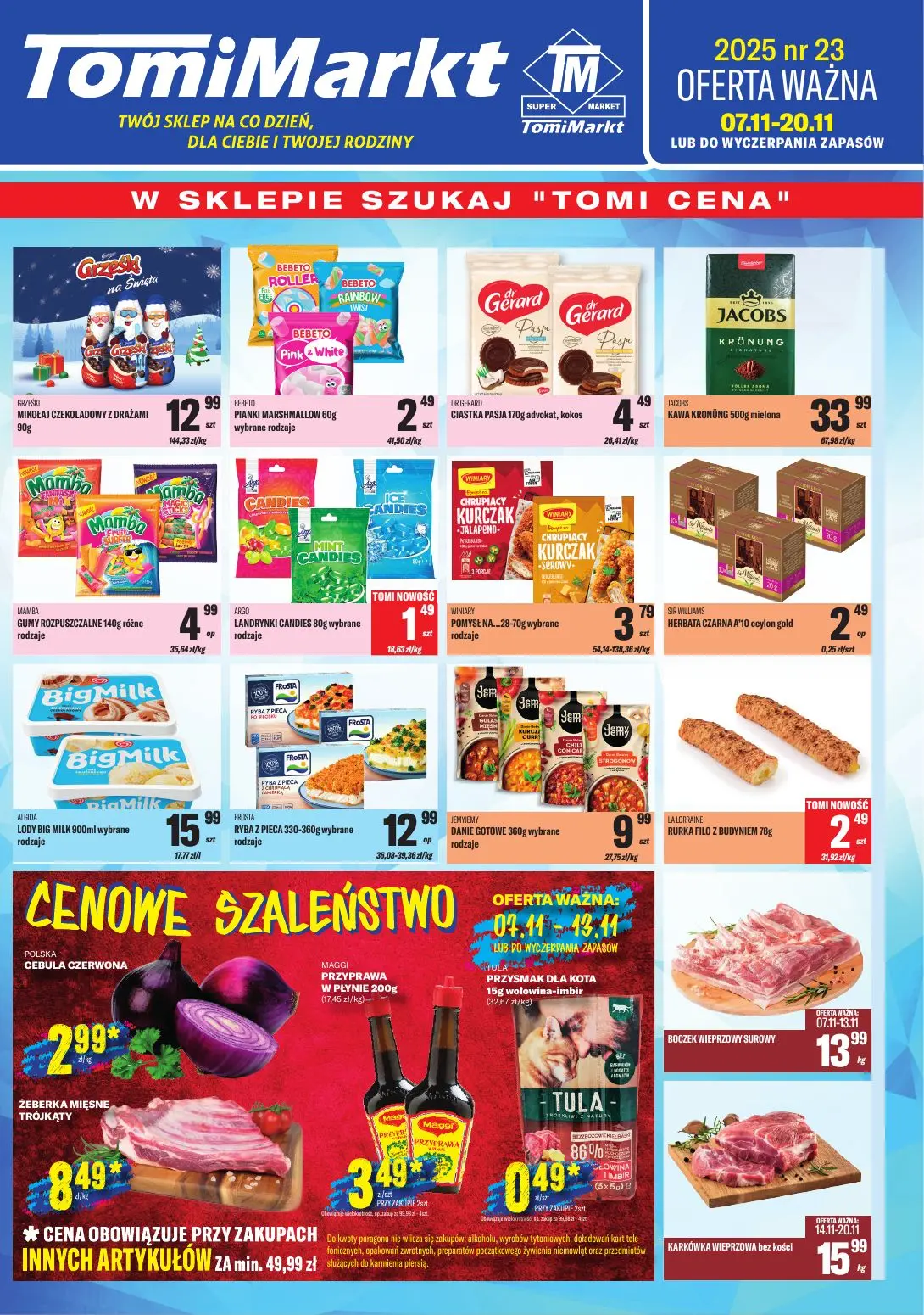 gazetka promocyjna Tomi Markt Twój sklep na co dzień - Strona 1