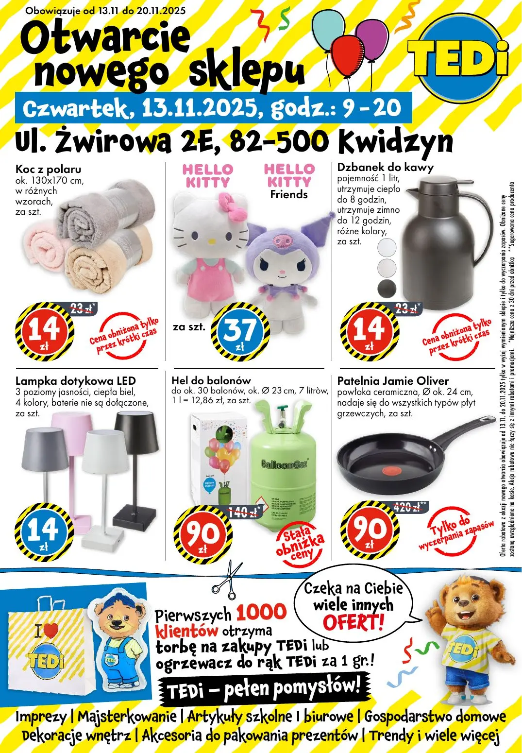 gazetka promocyjna TEDi Kwidzyń - Strona 1