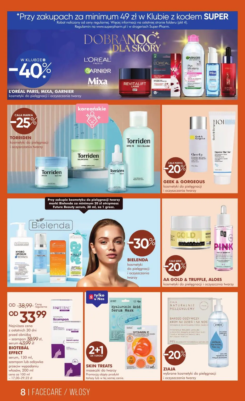 gazetka promocyjna SUPER-PHARM Recepta na piękno - Strona 8