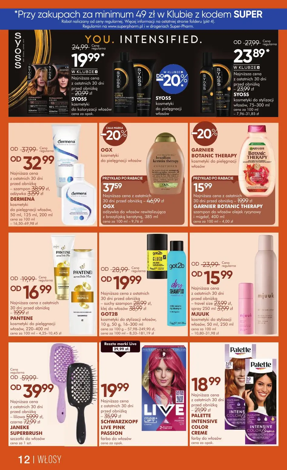 gazetka promocyjna SUPER-PHARM Recepta na piękno - Strona 12