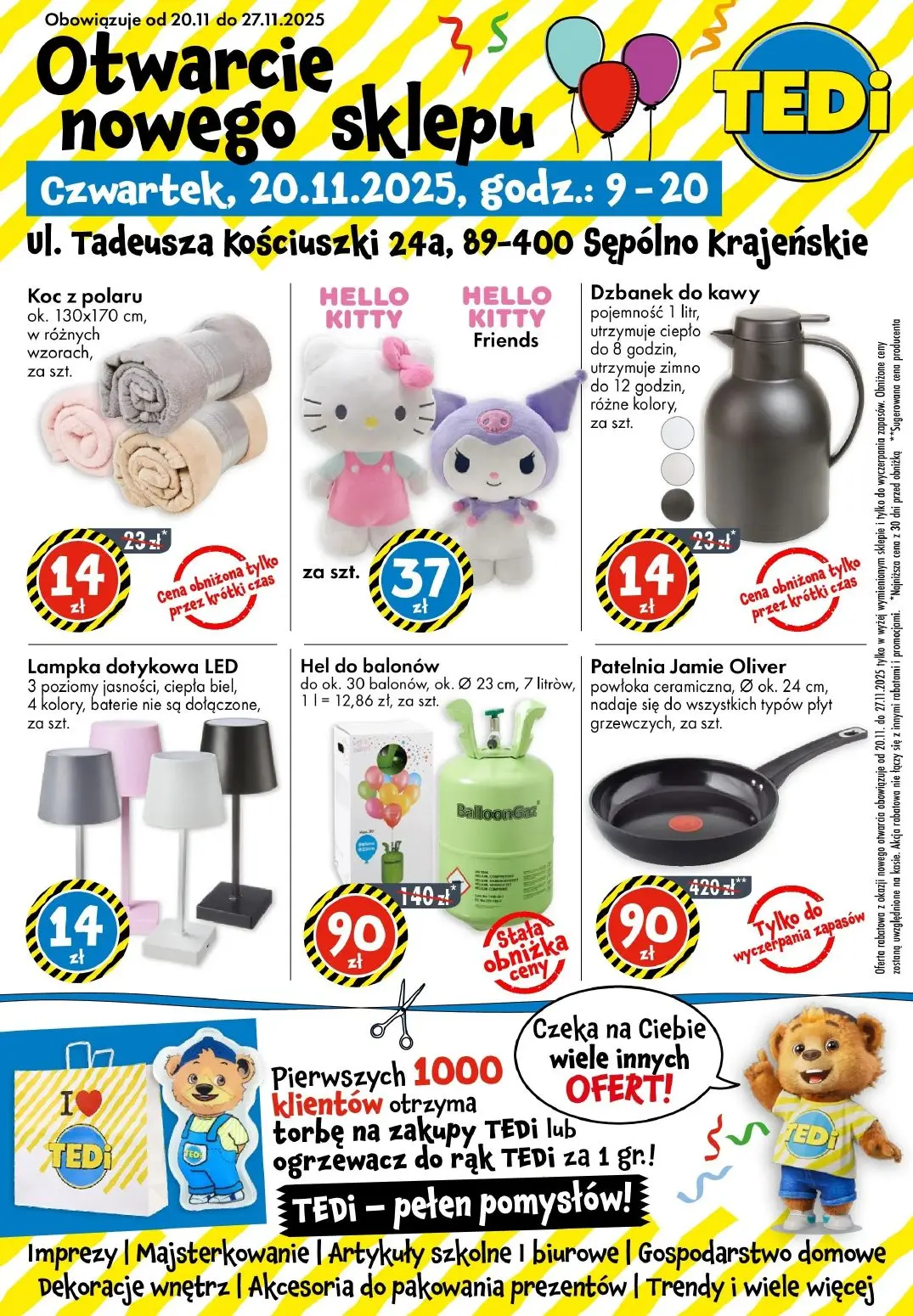 gazetka promocyjna TEDi Sępólno Krajeńskie - Strona 1