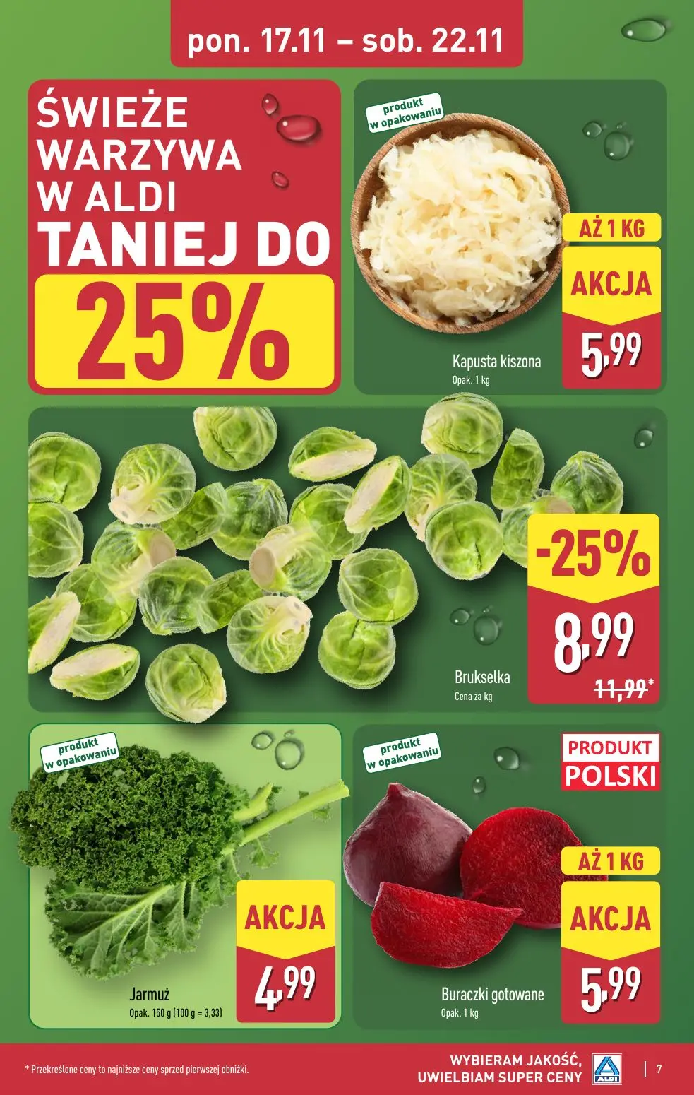 gazetka promocyjna ALDI Oferta od poniedziałku - Strona 7