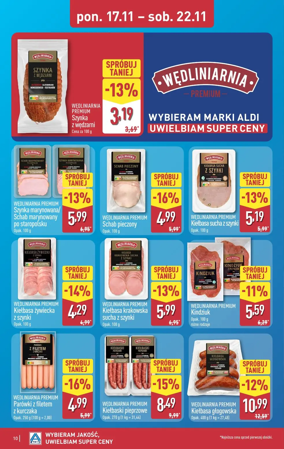 gazetka promocyjna ALDI Oferta od poniedziałku - Strona 10