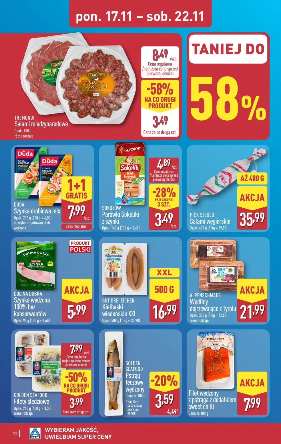gazetka promocyjna ALDI Oferta od poniedziałku - Strona 12