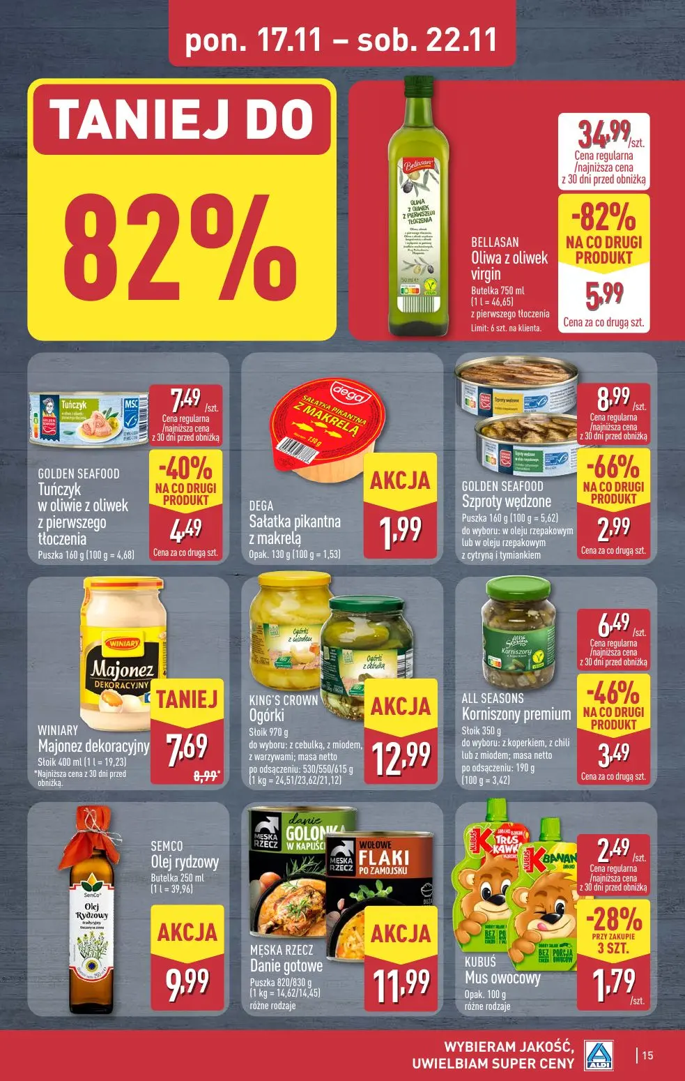 gazetka promocyjna ALDI Oferta od poniedziałku - Strona 15