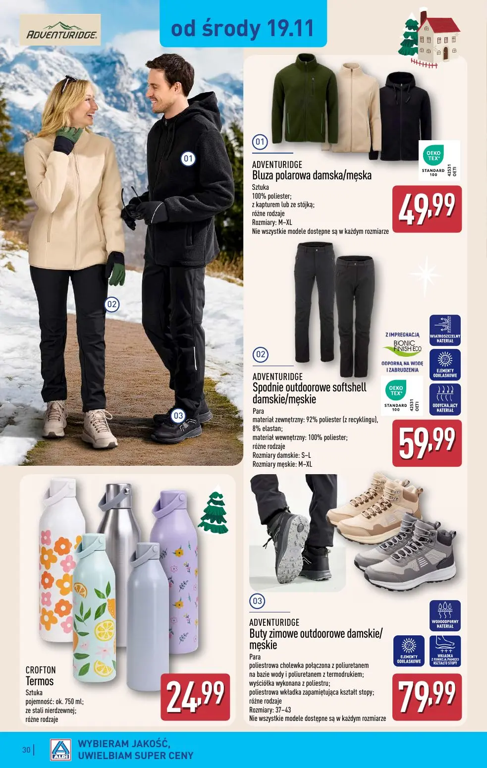 gazetka promocyjna ALDI Oferta od poniedziałku - Strona 30