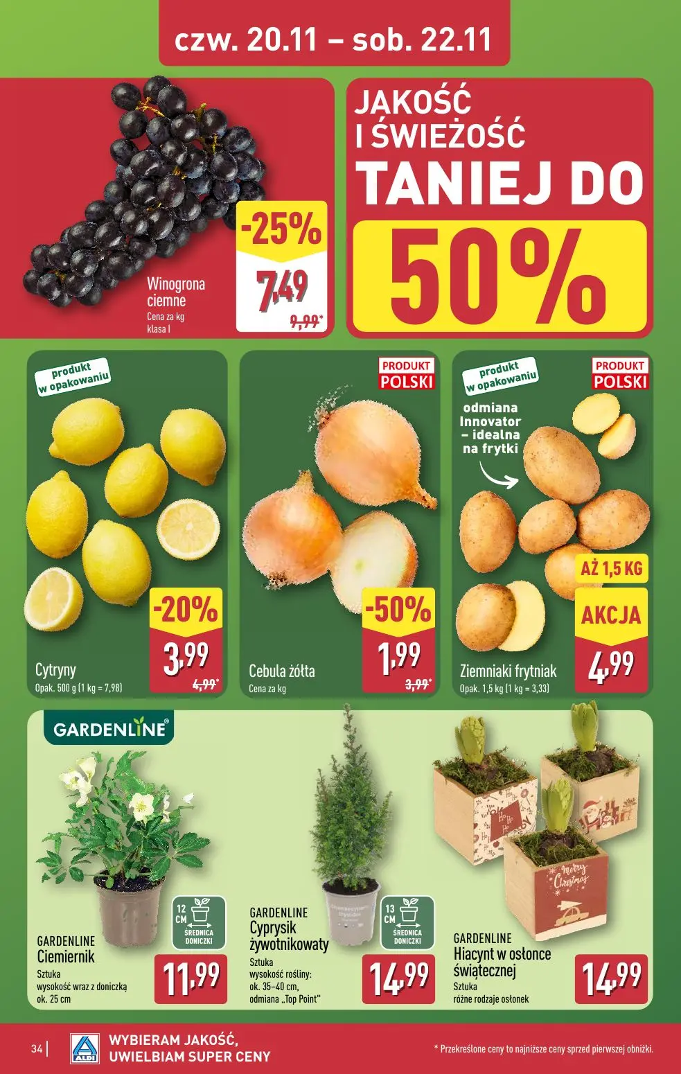gazetka promocyjna ALDI Oferta od poniedziałku - Strona 34