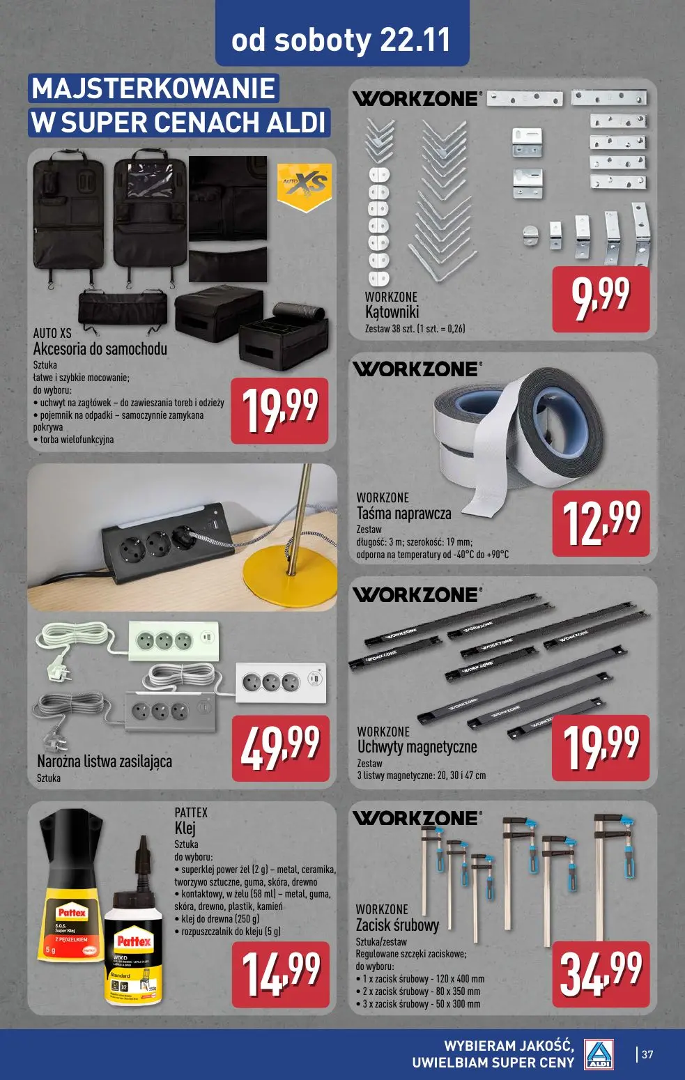 gazetka promocyjna ALDI Oferta od poniedziałku - Strona 37