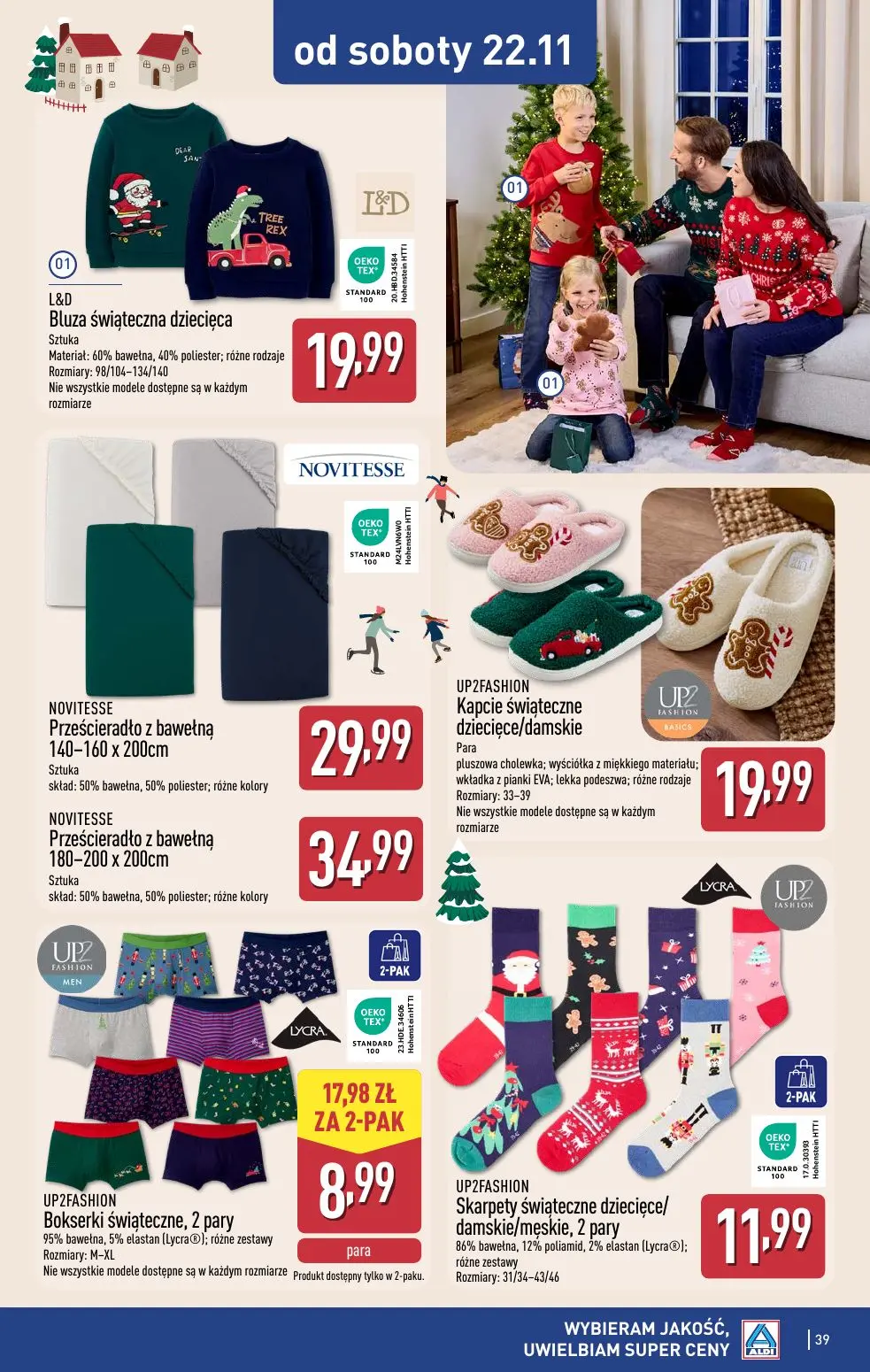 gazetka promocyjna ALDI Oferta od poniedziałku - Strona 39