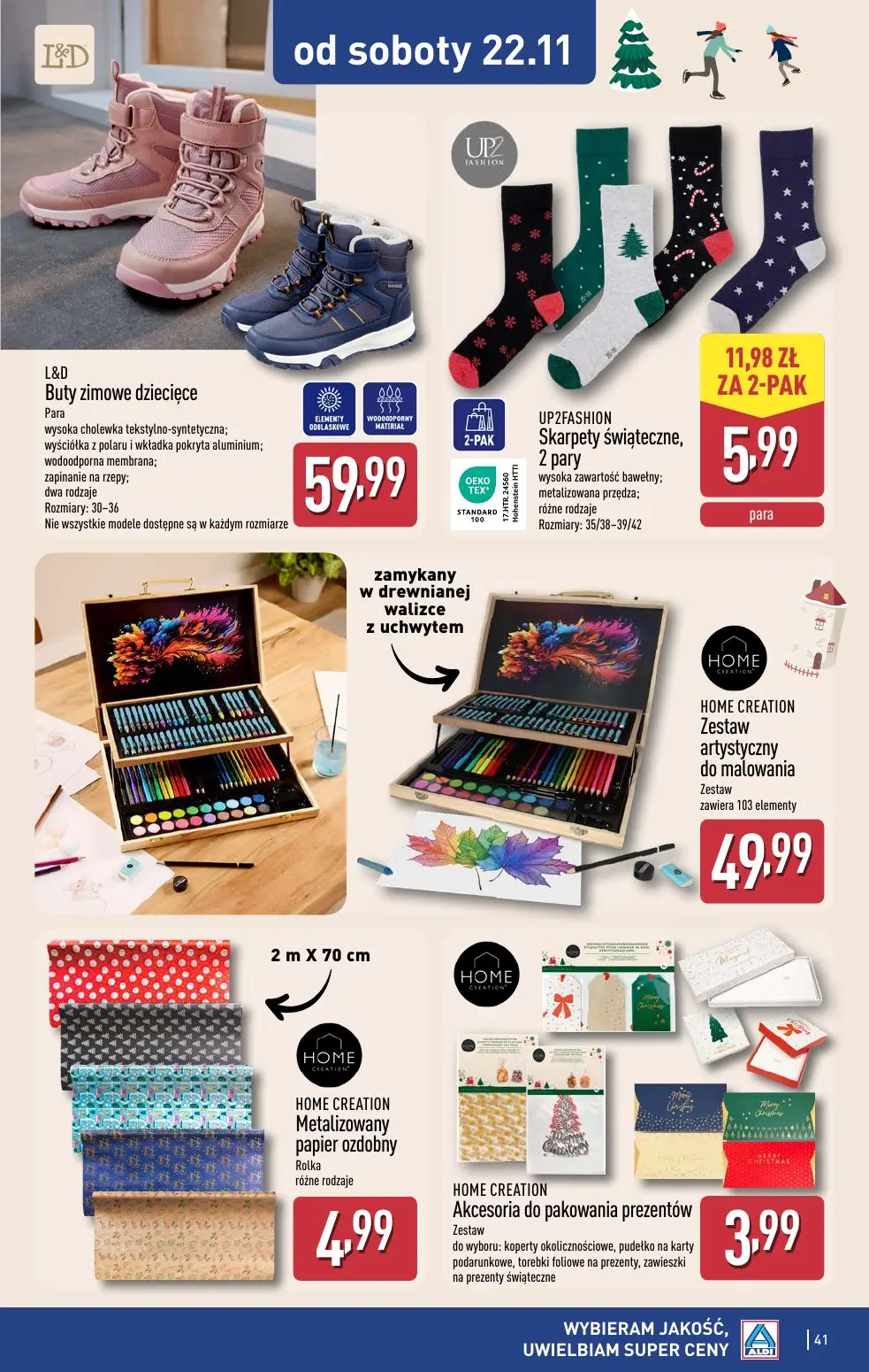 gazetka promocyjna ALDI Oferta od poniedziałku - Strona 41
