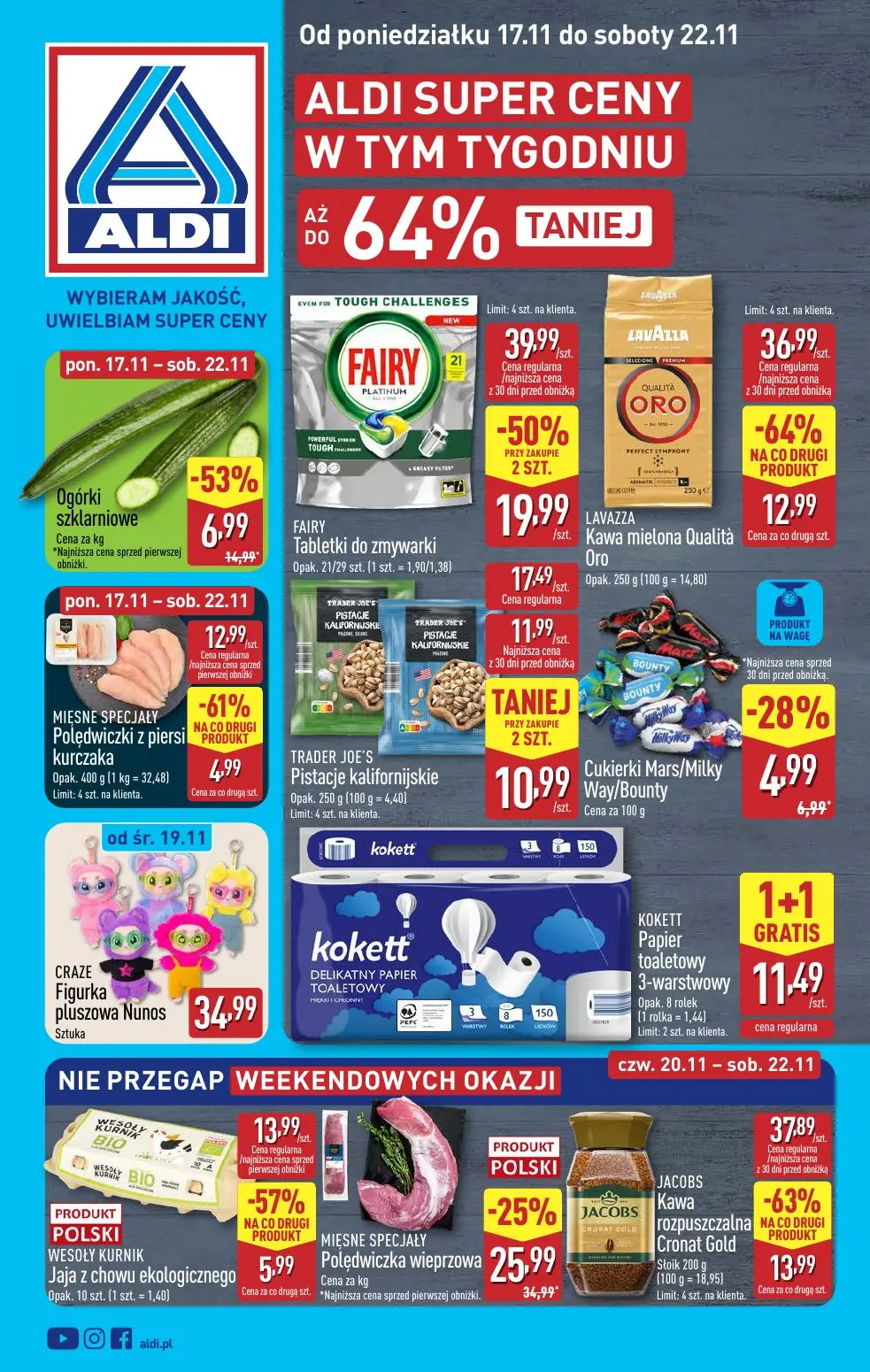 gazetka promocyjna ALDI Oferta od poniedziałku - Strona 1