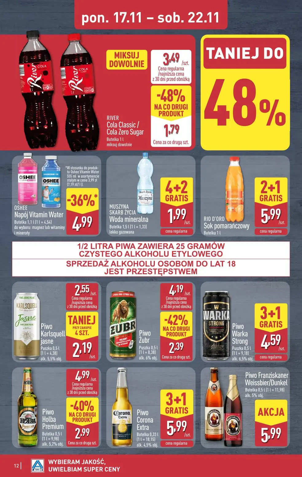 gazetka promocyjna ALDI Oferta od poniedziałku - Strona 12