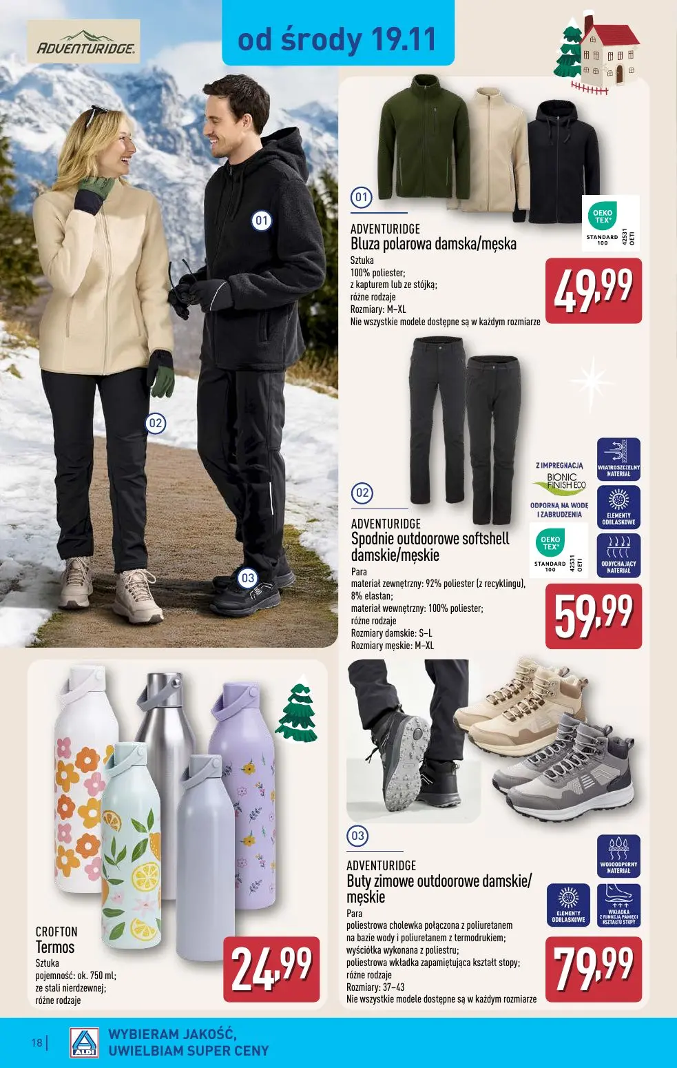 gazetka promocyjna ALDI Oferta od poniedziałku - Strona 18