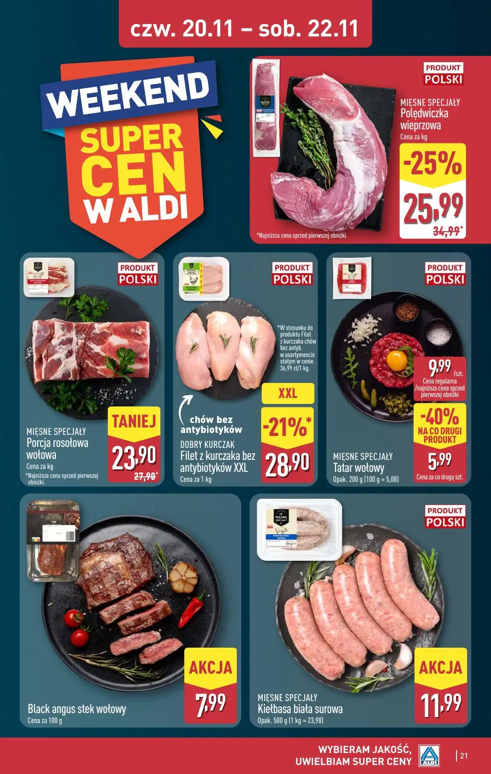 gazetka promocyjna ALDI Oferta od poniedziałku - Strona 21