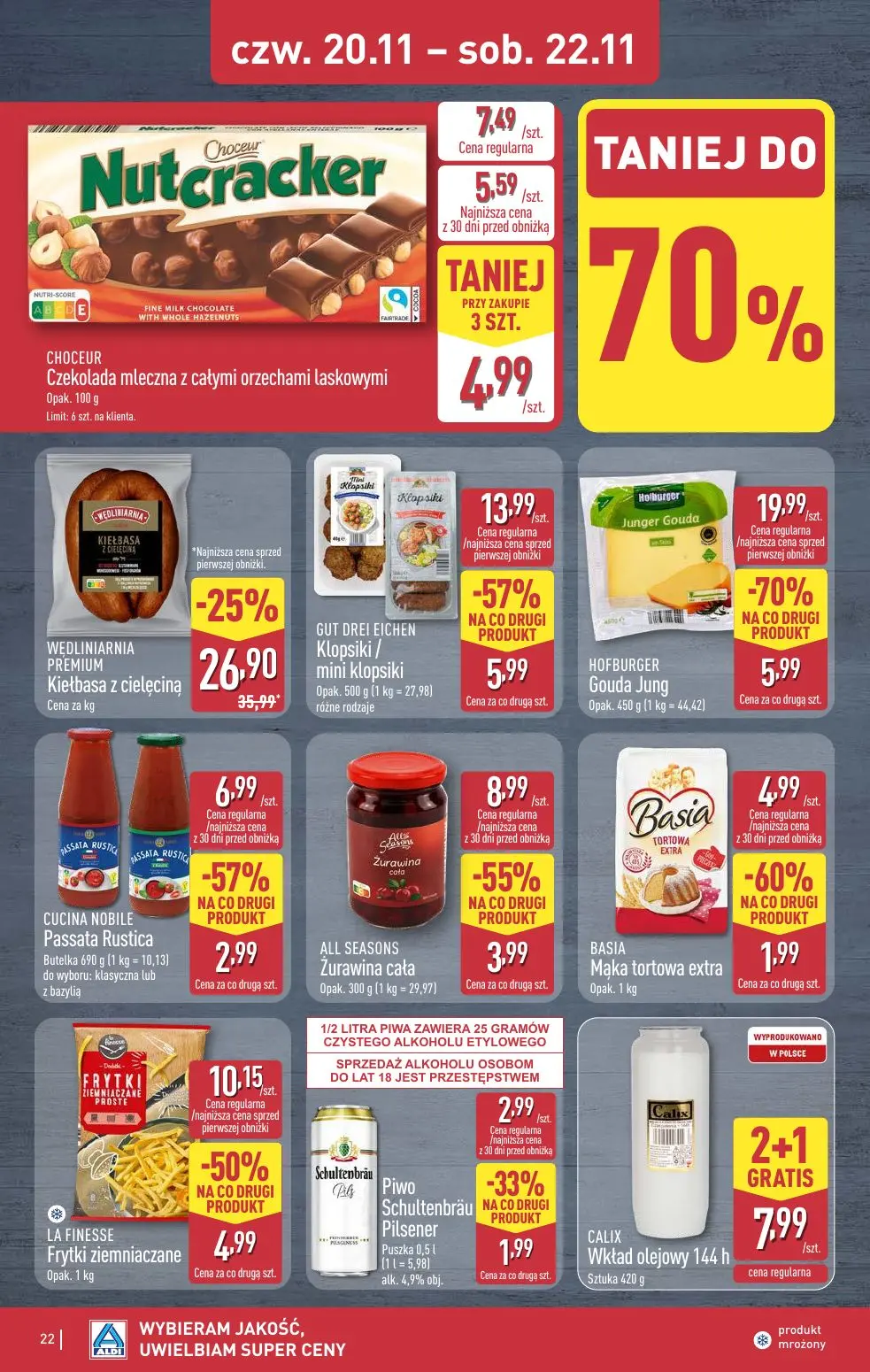 gazetka promocyjna ALDI Oferta od poniedziałku - Strona 22