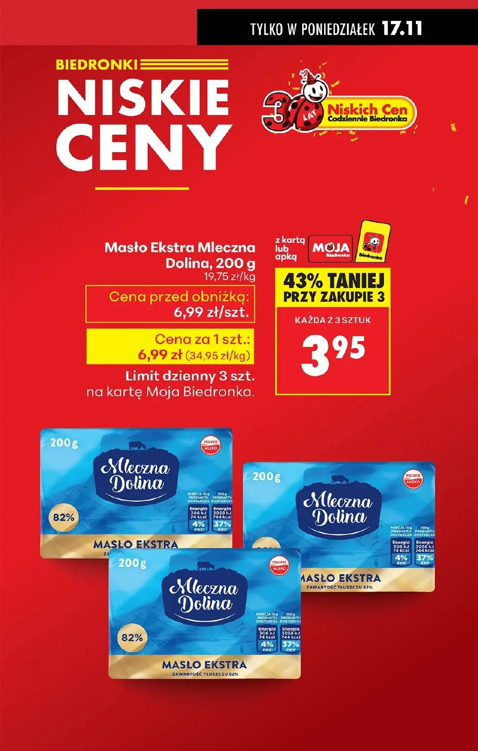 gazetka promocyjna Biedronka Od poniedziałku - Strona 3