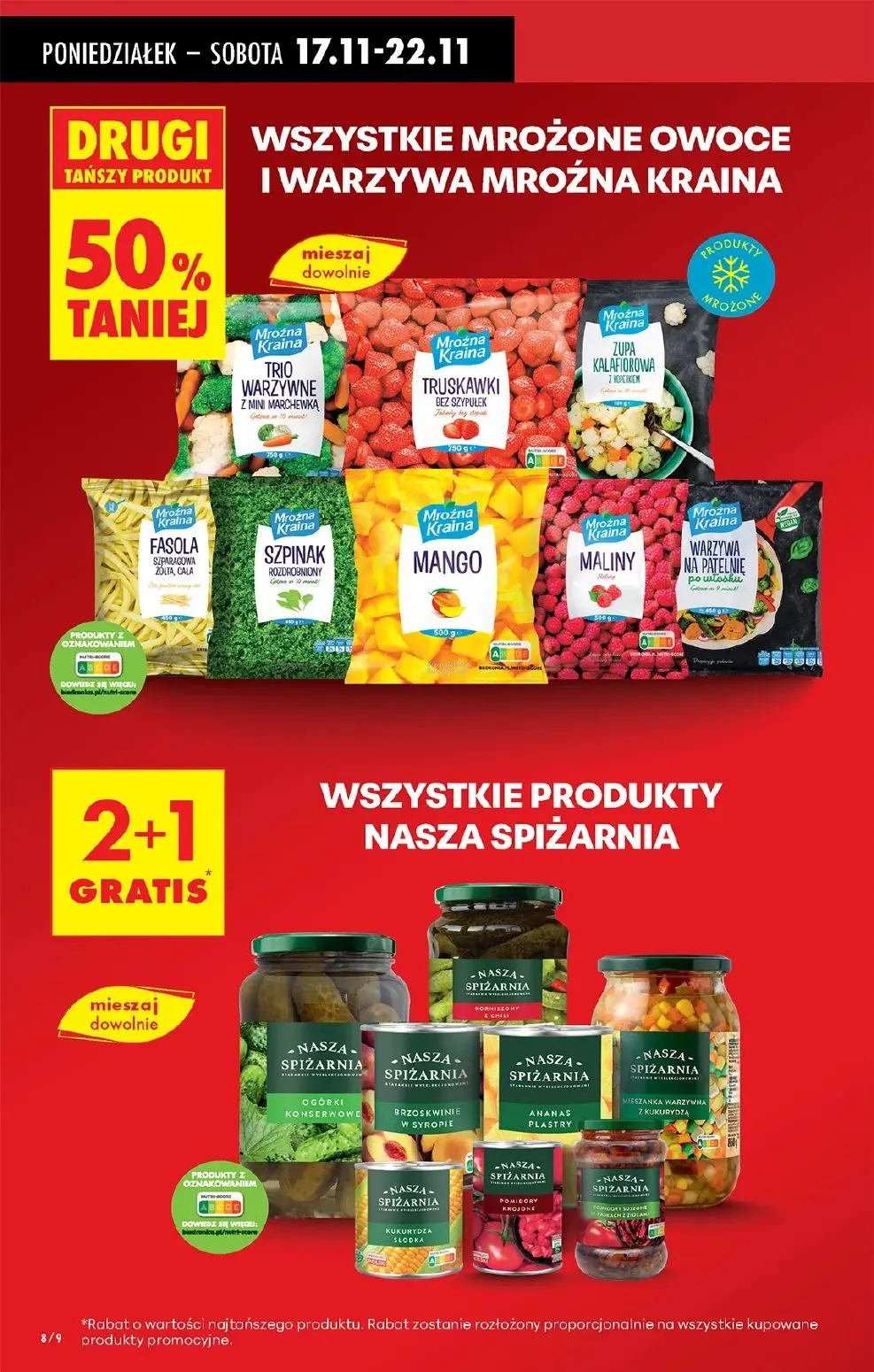 gazetka promocyjna Biedronka Od poniedziałku - Strona 8