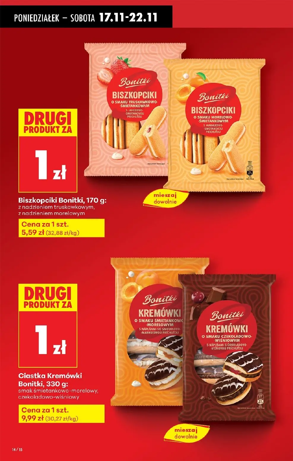 gazetka promocyjna Biedronka Od poniedziałku - Strona 14