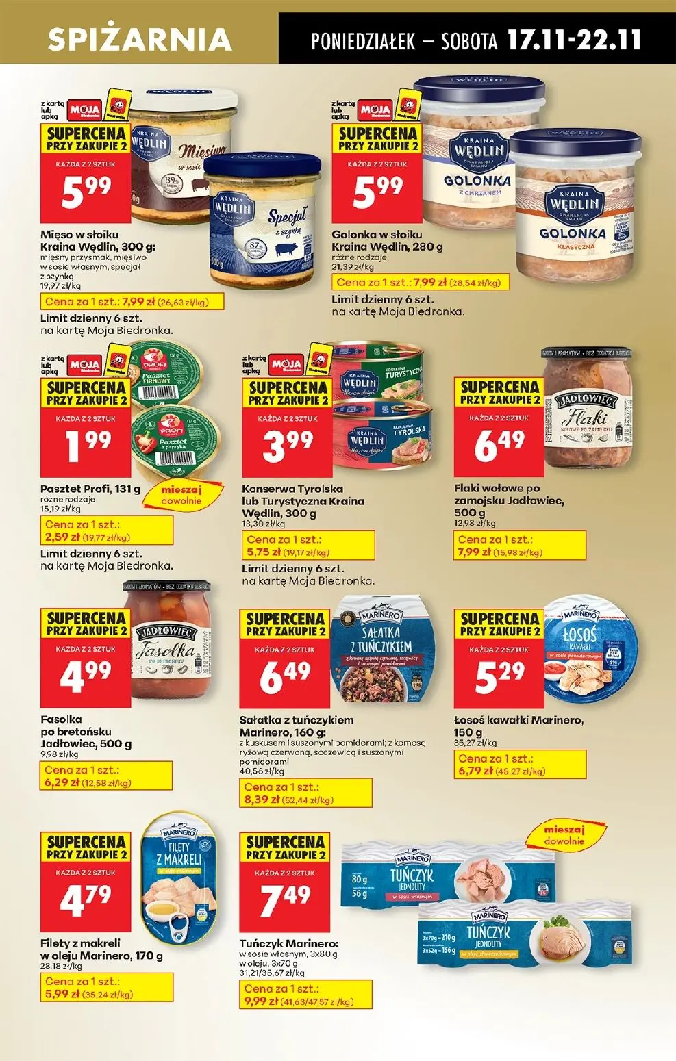 gazetka promocyjna Biedronka Od poniedziałku - Strona 53