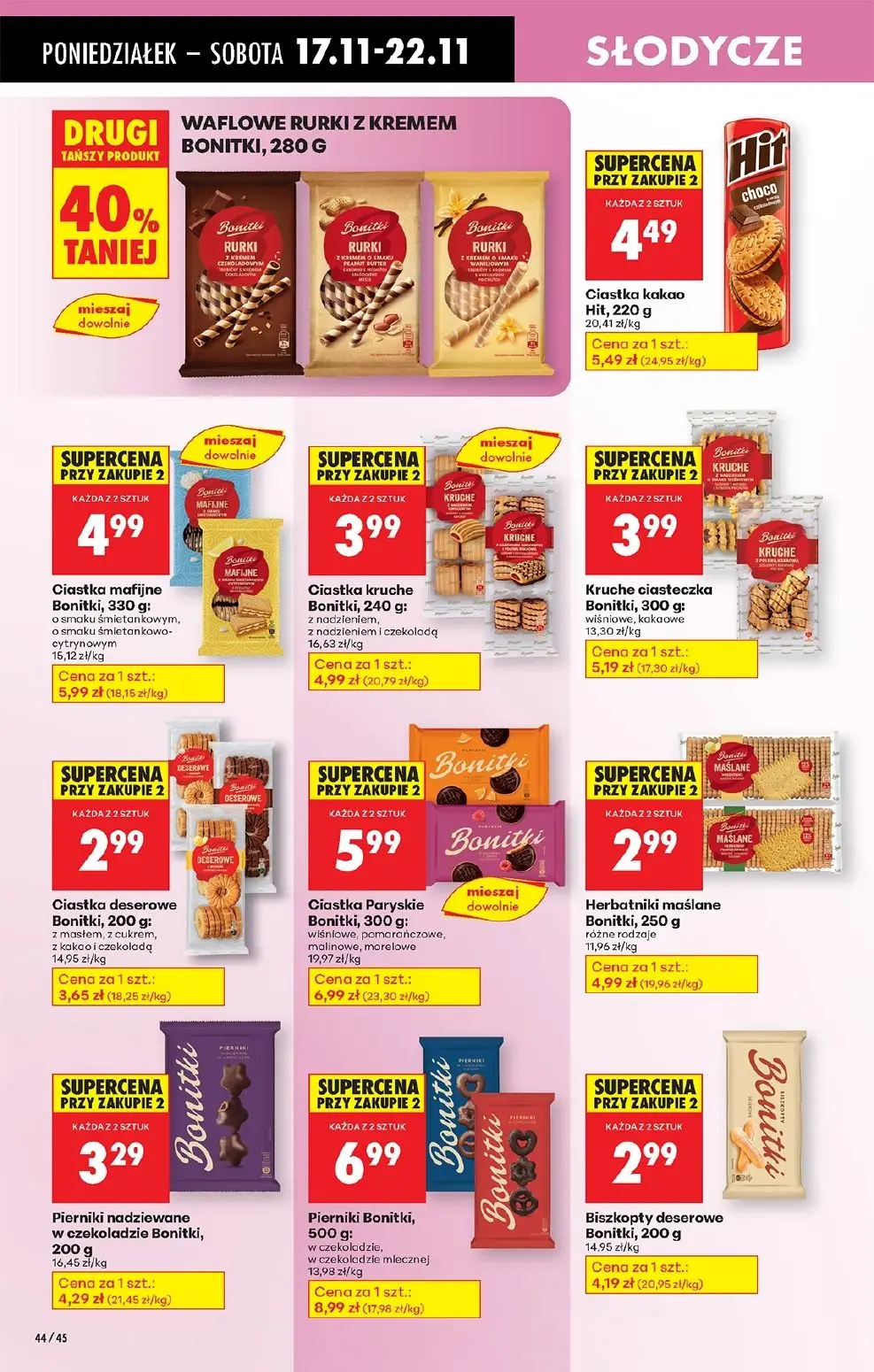 gazetka promocyjna Biedronka Od poniedziałku - Strona 56