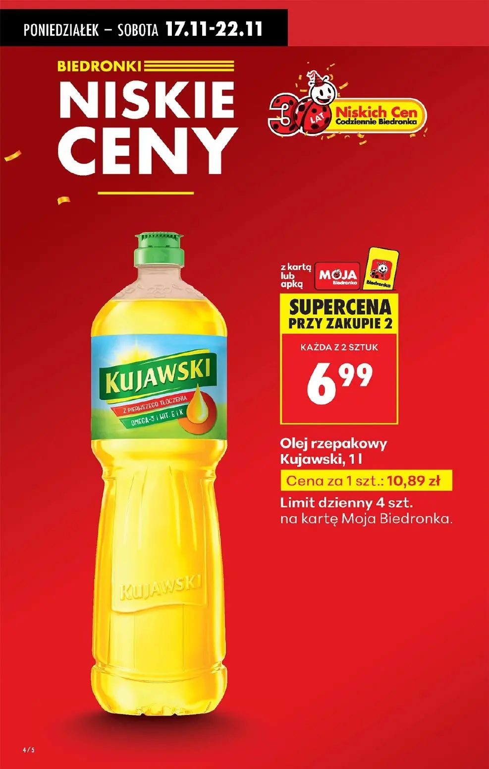 gazetka promocyjna Biedronka Lada tradycyjna. Od poniedziałku - Strona 5