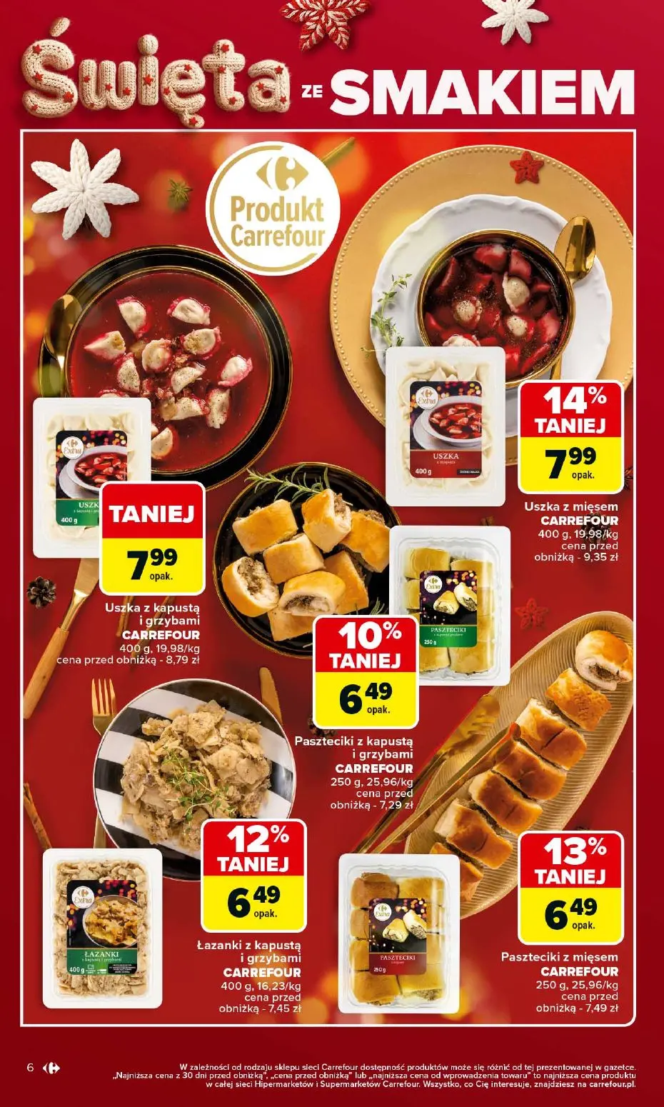 gazetka promocyjna Carrefour Market Święta ze smakiem - Strona 6