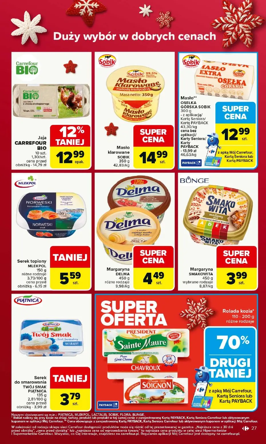 gazetka promocyjna Carrefour Market Święta ze smakiem - Strona 27
