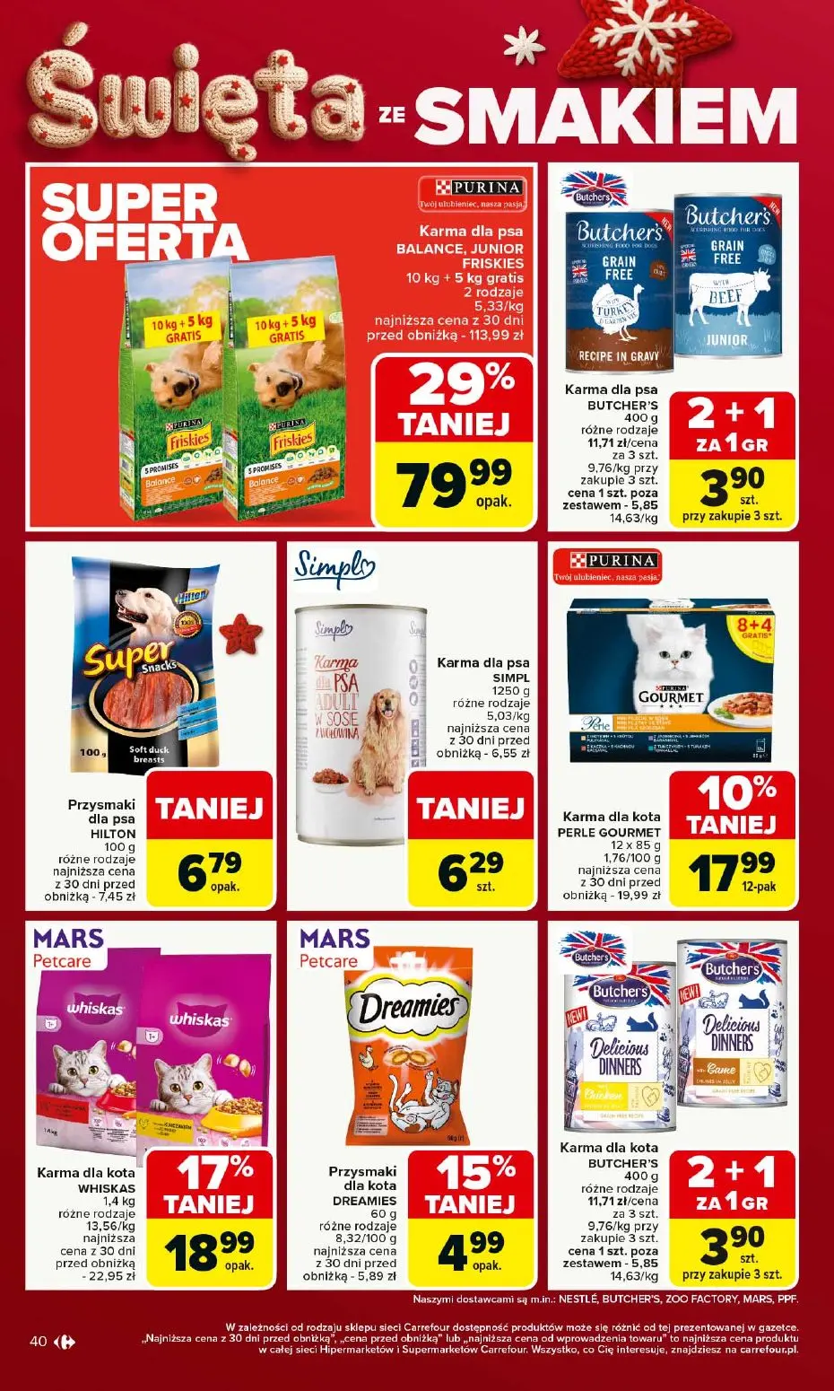 gazetka promocyjna Carrefour Market Święta ze smakiem - Strona 40