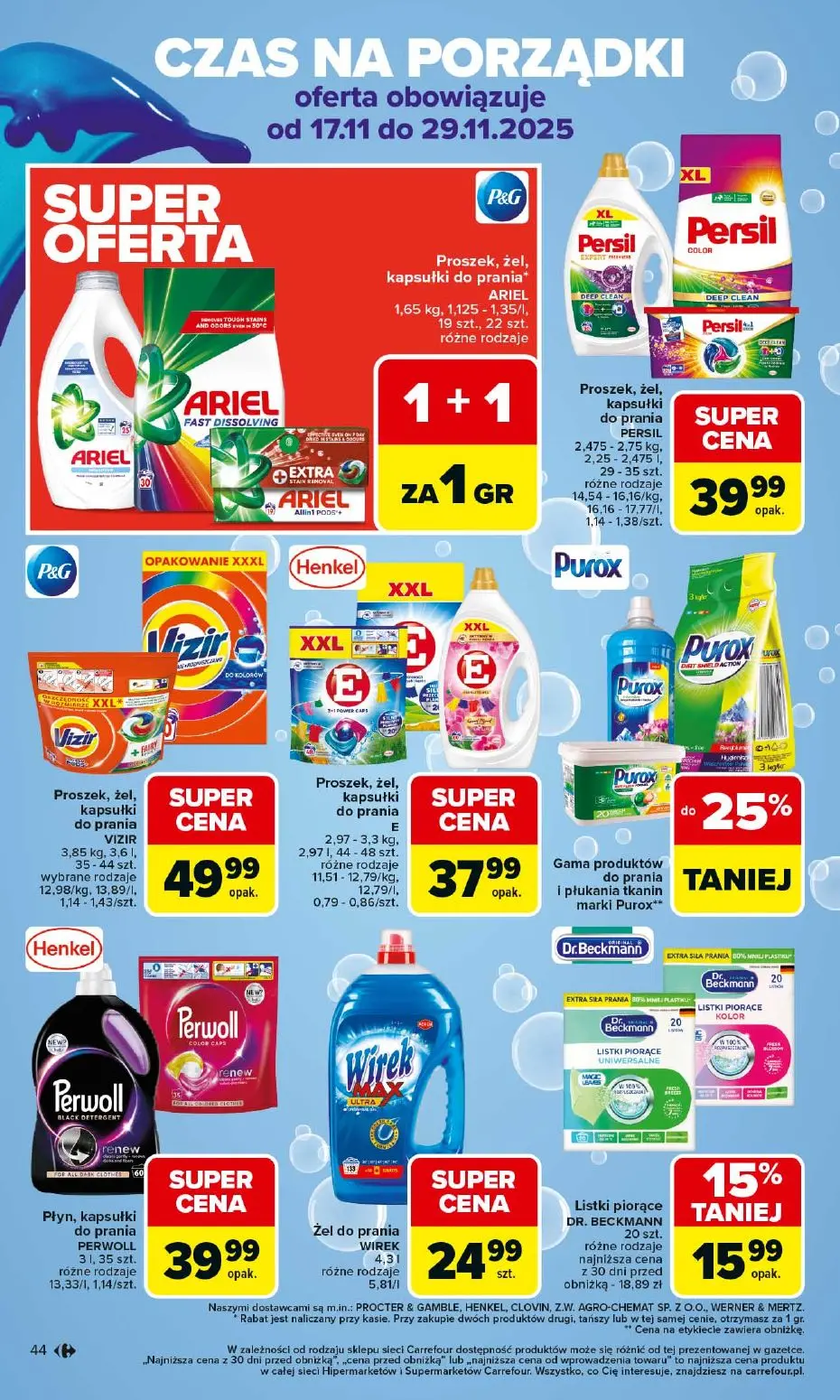 gazetka promocyjna Carrefour Market Święta ze smakiem - Strona 44