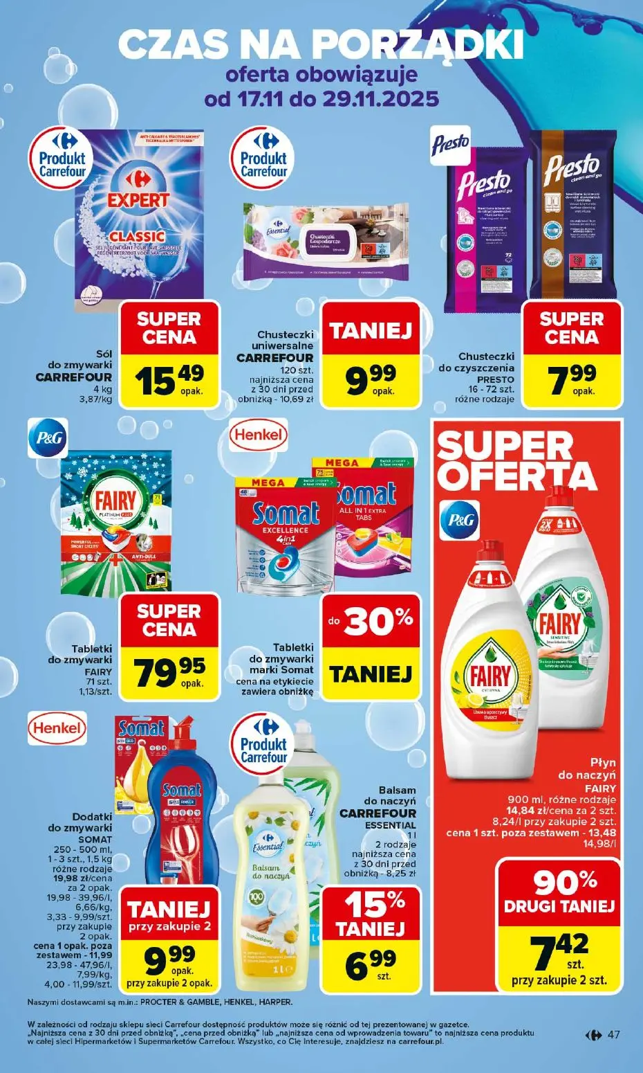 gazetka promocyjna Carrefour Market Święta ze smakiem - Strona 47
