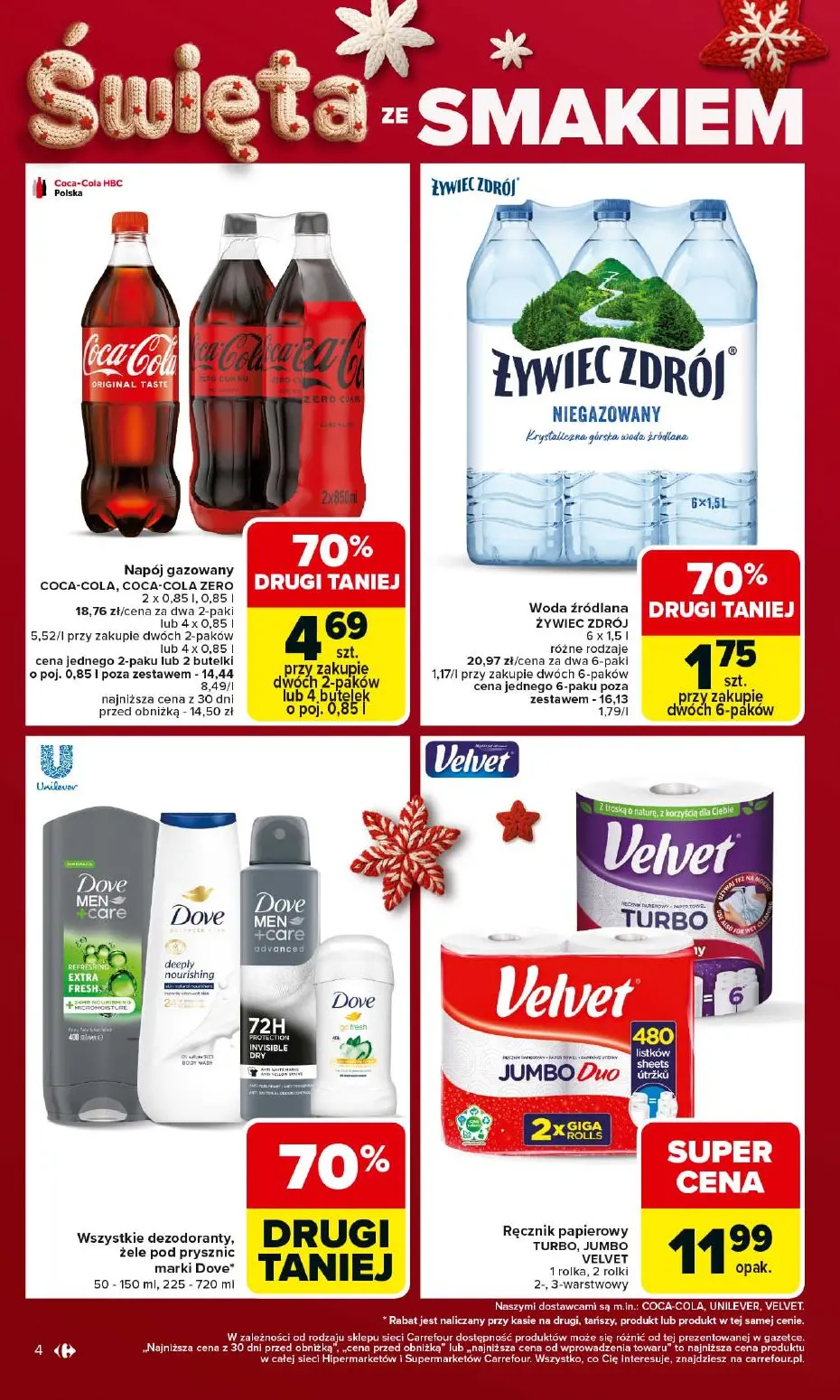 gazetka promocyjna Carrefour Od poniedziałku  - Strona 4