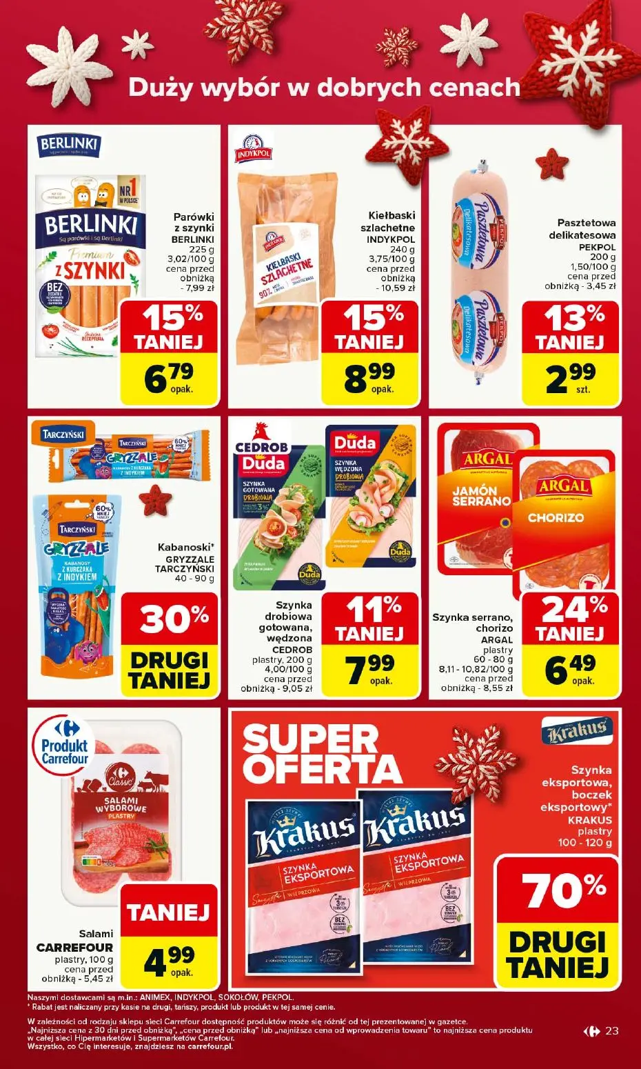 gazetka promocyjna Carrefour Od poniedziałku  - Strona 23