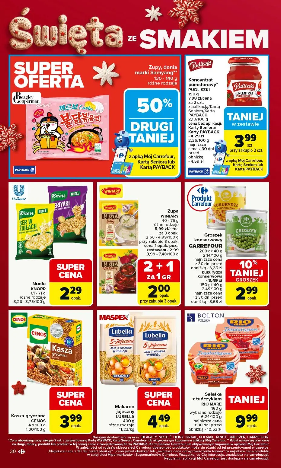 gazetka promocyjna Carrefour Od poniedziałku  - Strona 30