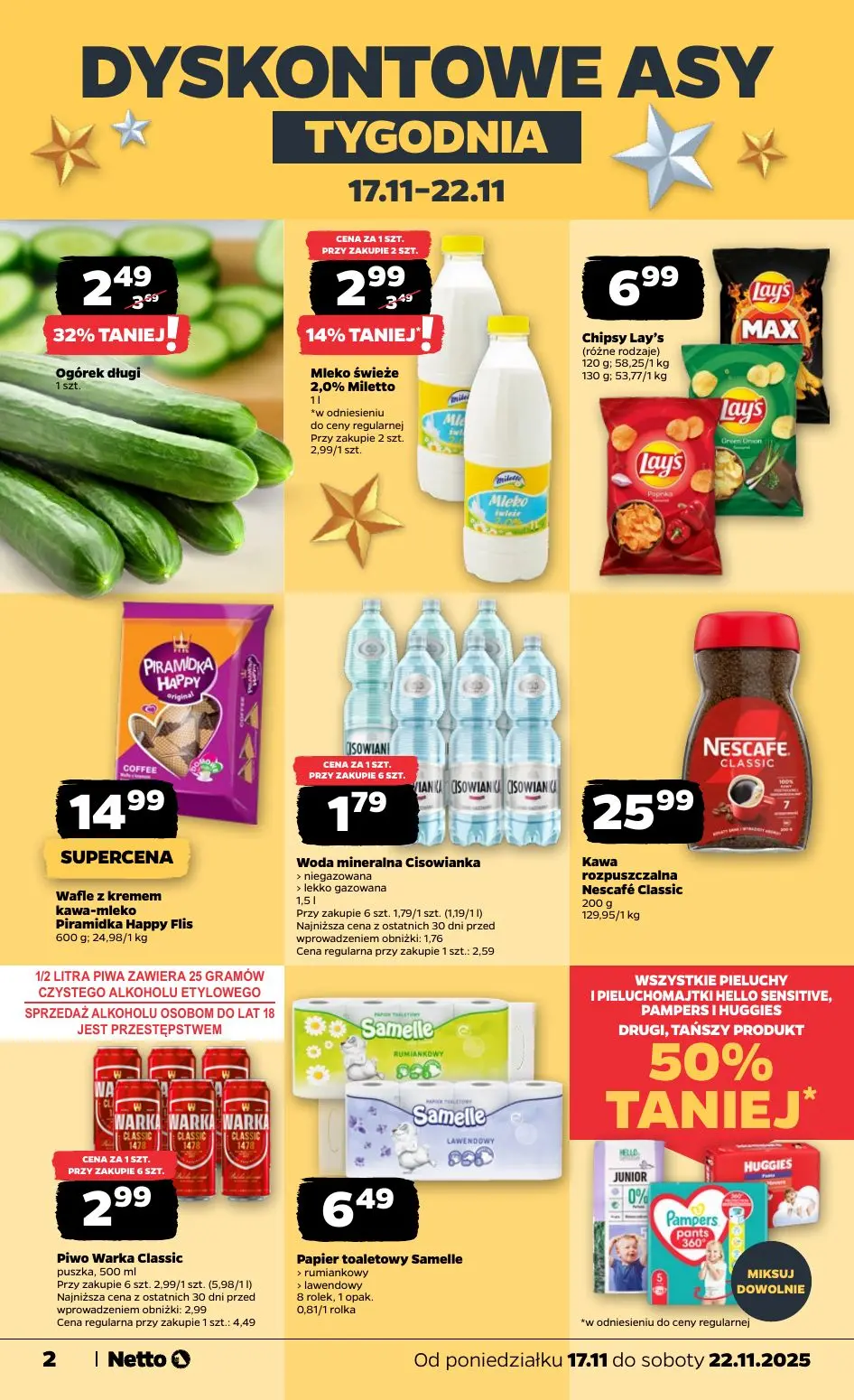 gazetka promocyjna NETTO Zadziwiająco tanie Święta 🎄 - Strona 2