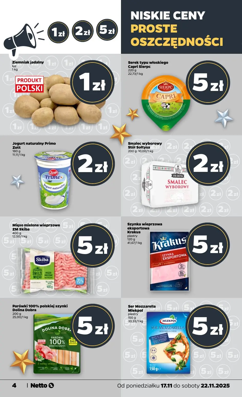gazetka promocyjna NETTO Zadziwiająco tanie Święta 🎄 - Strona 4