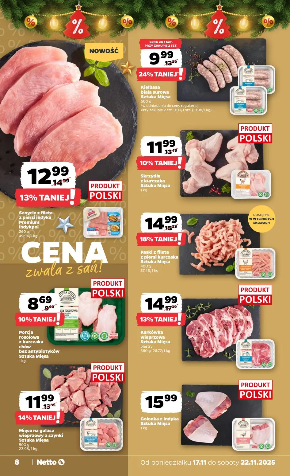 gazetka promocyjna NETTO Zadziwiająco tanie Święta 🎄 - Strona 8