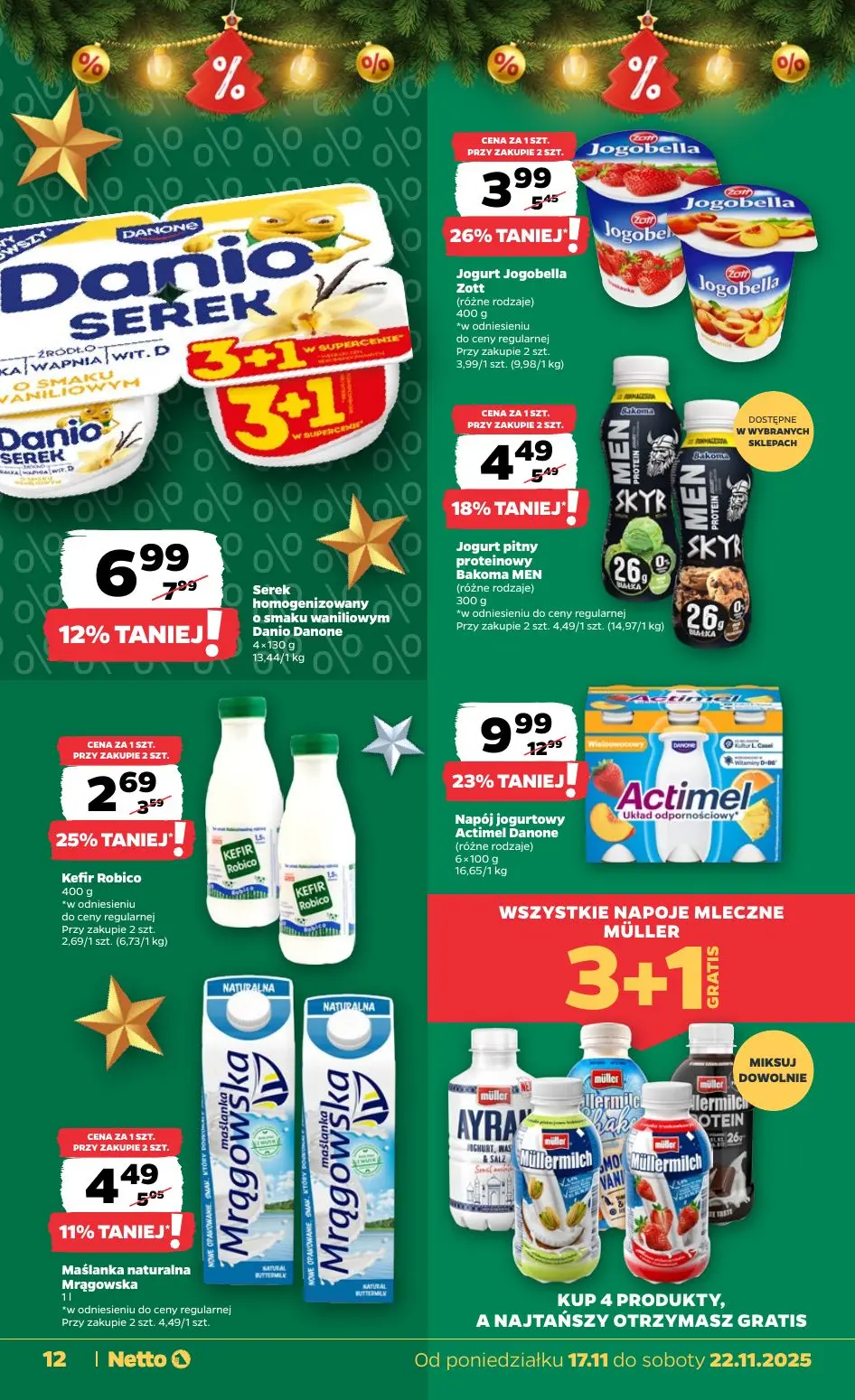 gazetka promocyjna NETTO Zadziwiająco tanie Święta 🎄 - Strona 12