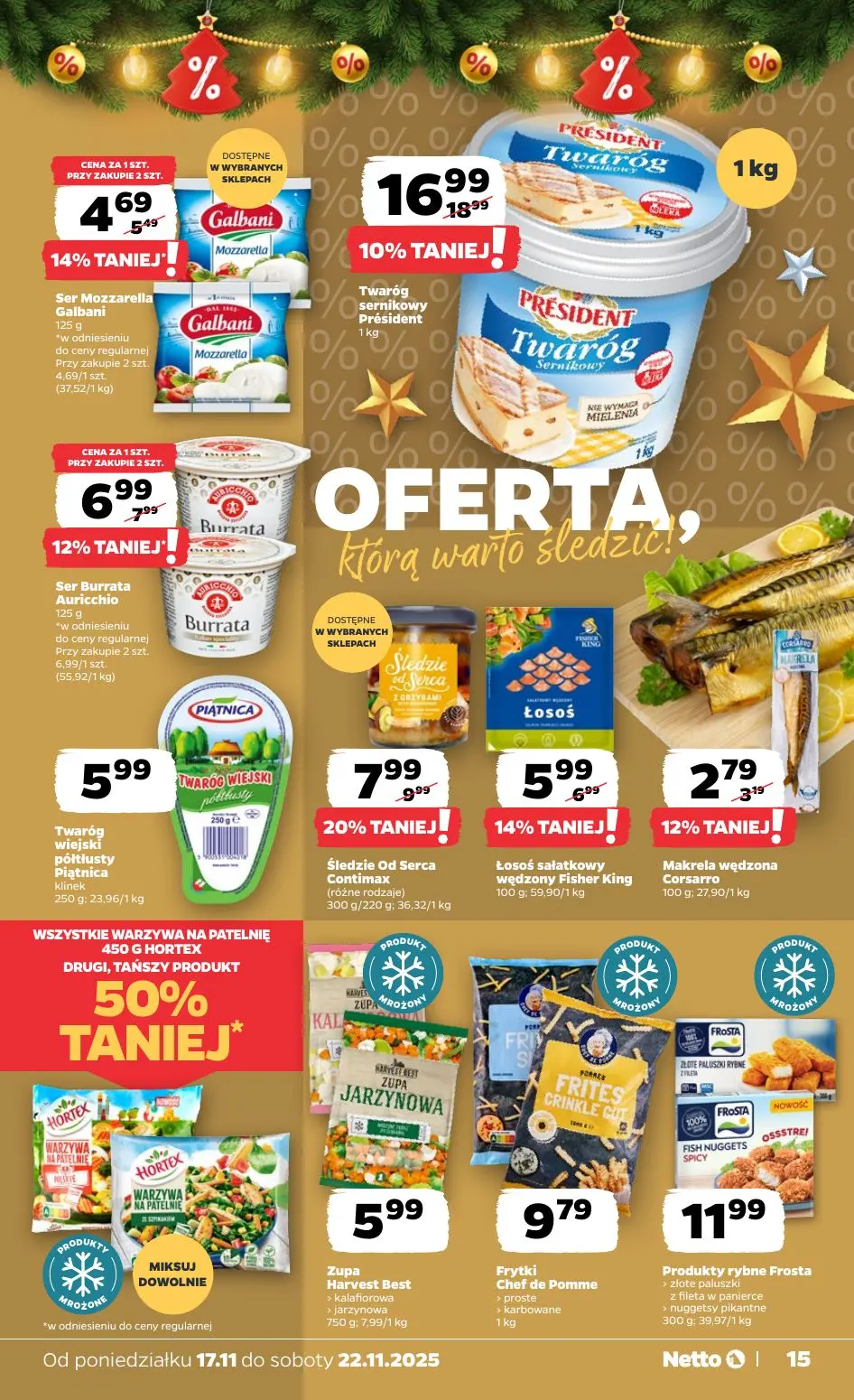 gazetka promocyjna NETTO Zadziwiająco tanie Święta 🎄 - Strona 15