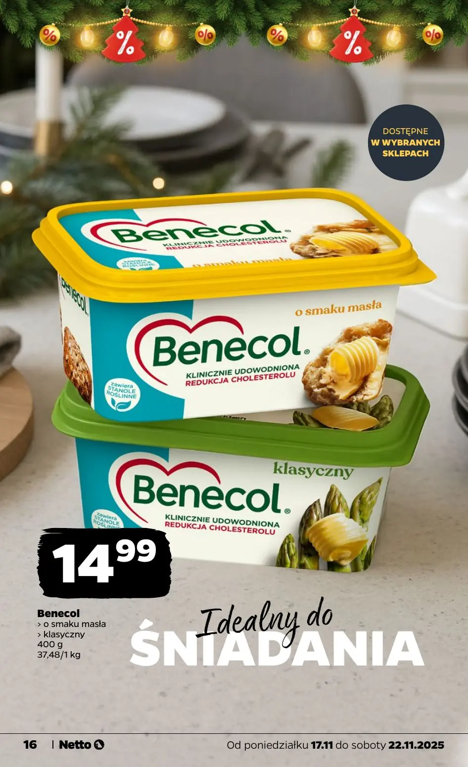 gazetka promocyjna NETTO Zadziwiająco tanie Święta 🎄 - Strona 16