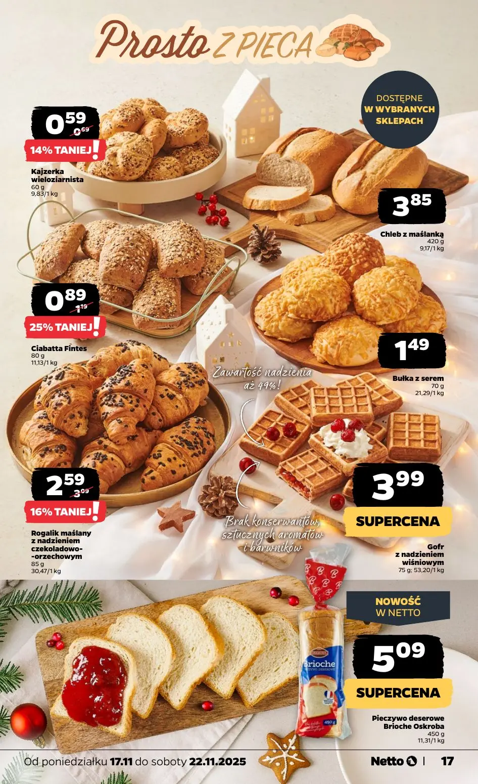 gazetka promocyjna NETTO Zadziwiająco tanie Święta 🎄 - Strona 17