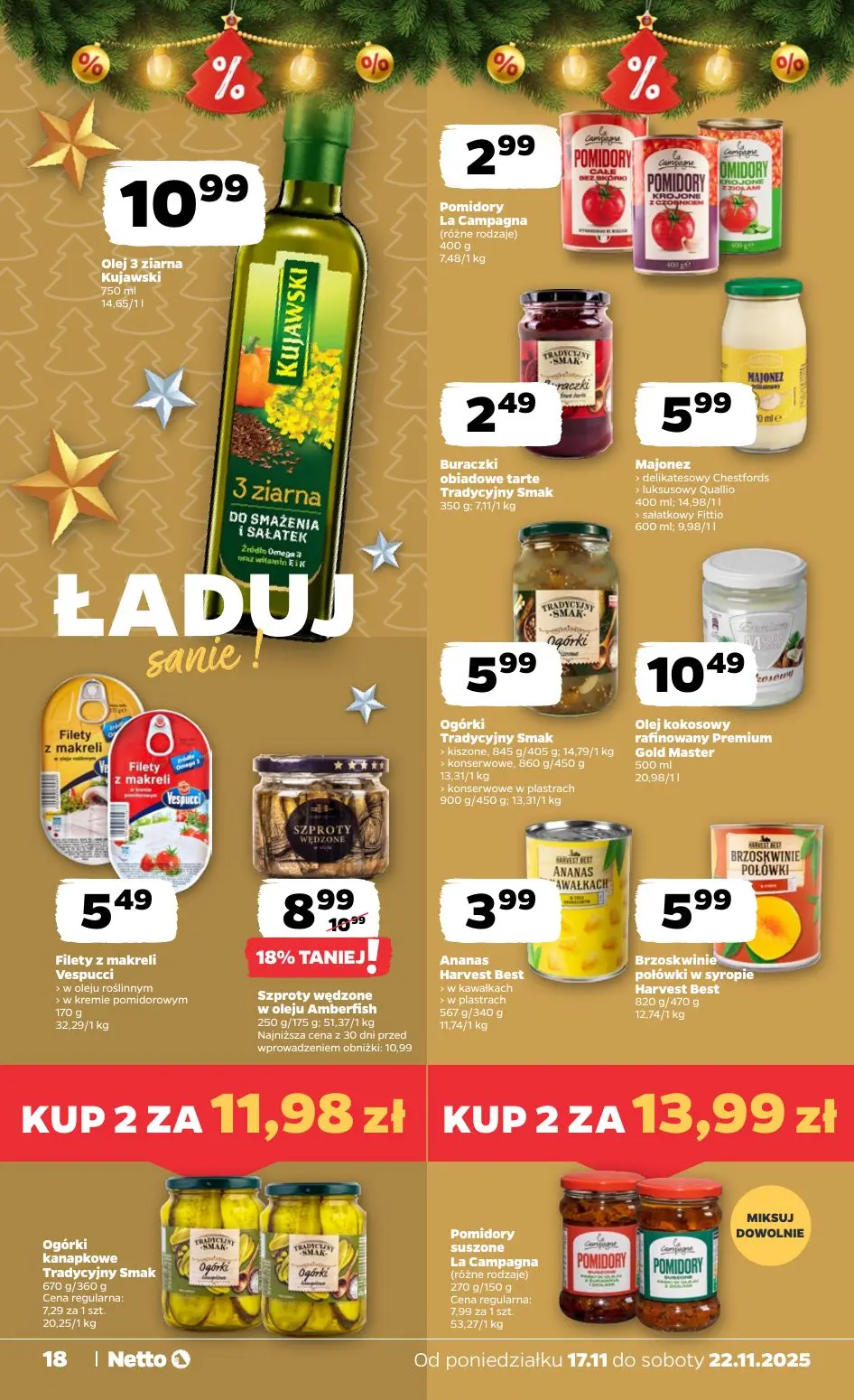 gazetka promocyjna NETTO Zadziwiająco tanie Święta 🎄 - Strona 18