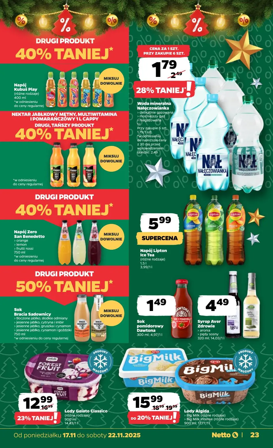 gazetka promocyjna NETTO Zadziwiająco tanie Święta 🎄 - Strona 23