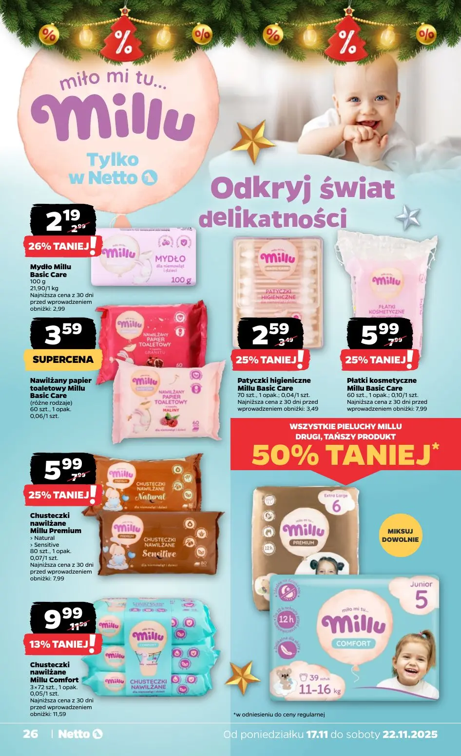 gazetka promocyjna NETTO Zadziwiająco tanie Święta 🎄 - Strona 26