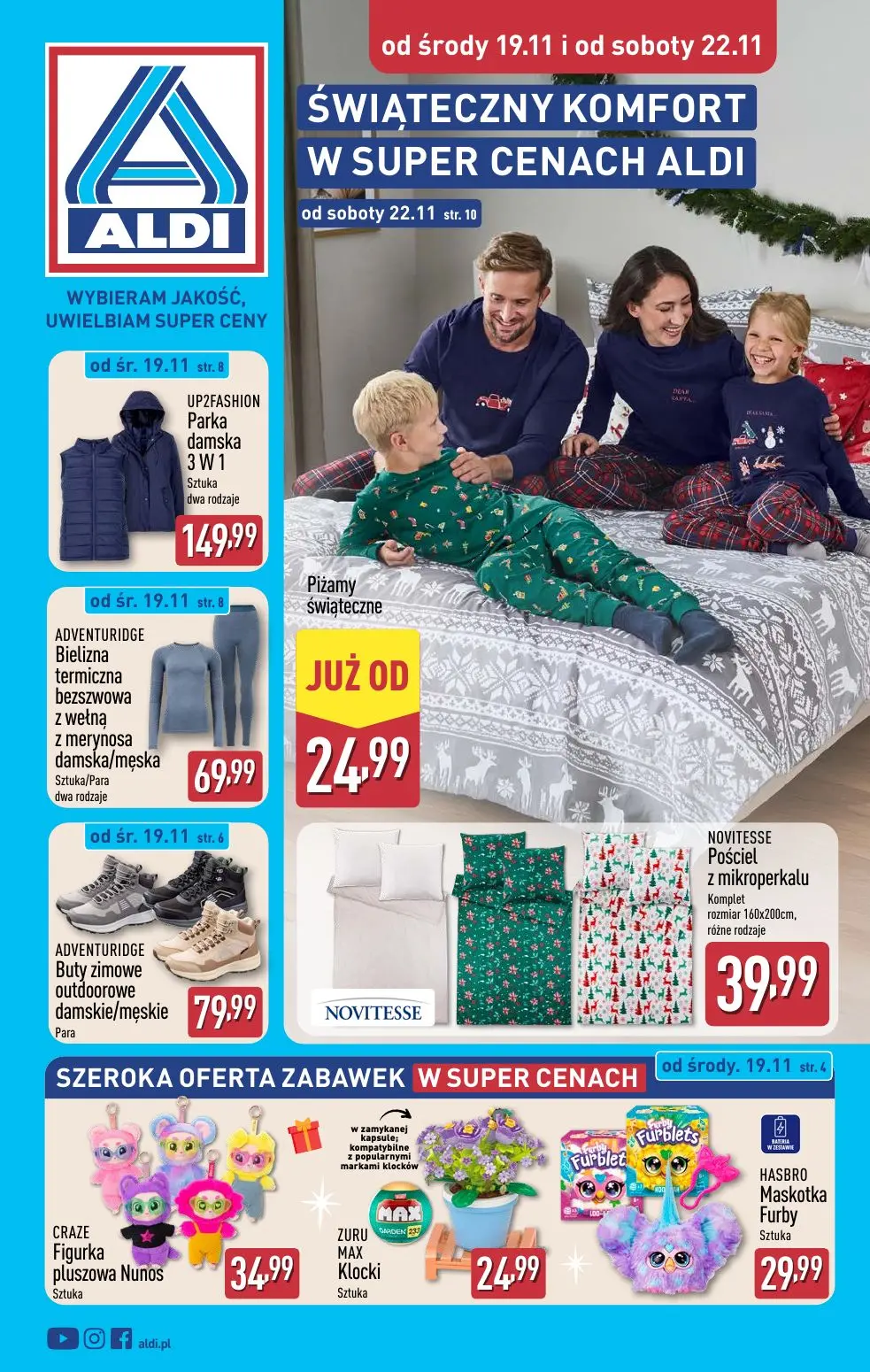 gazetka promocyjna ALDI Świąteczny komfort - Strona 1