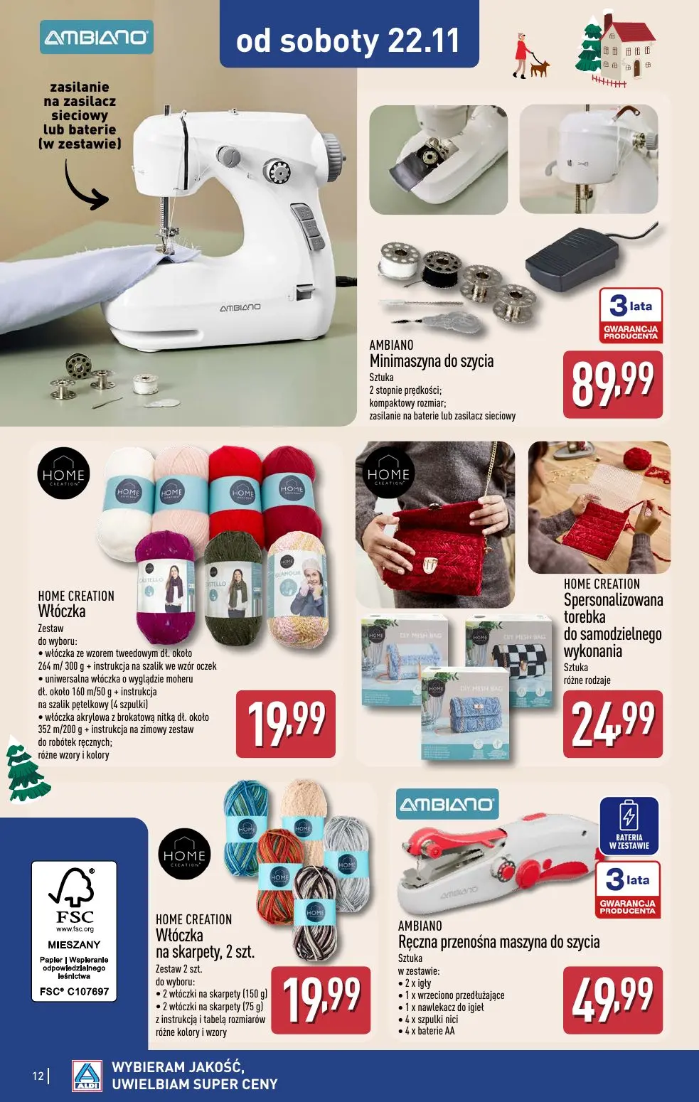 gazetka promocyjna ALDI Świąteczny komfort - Strona 12